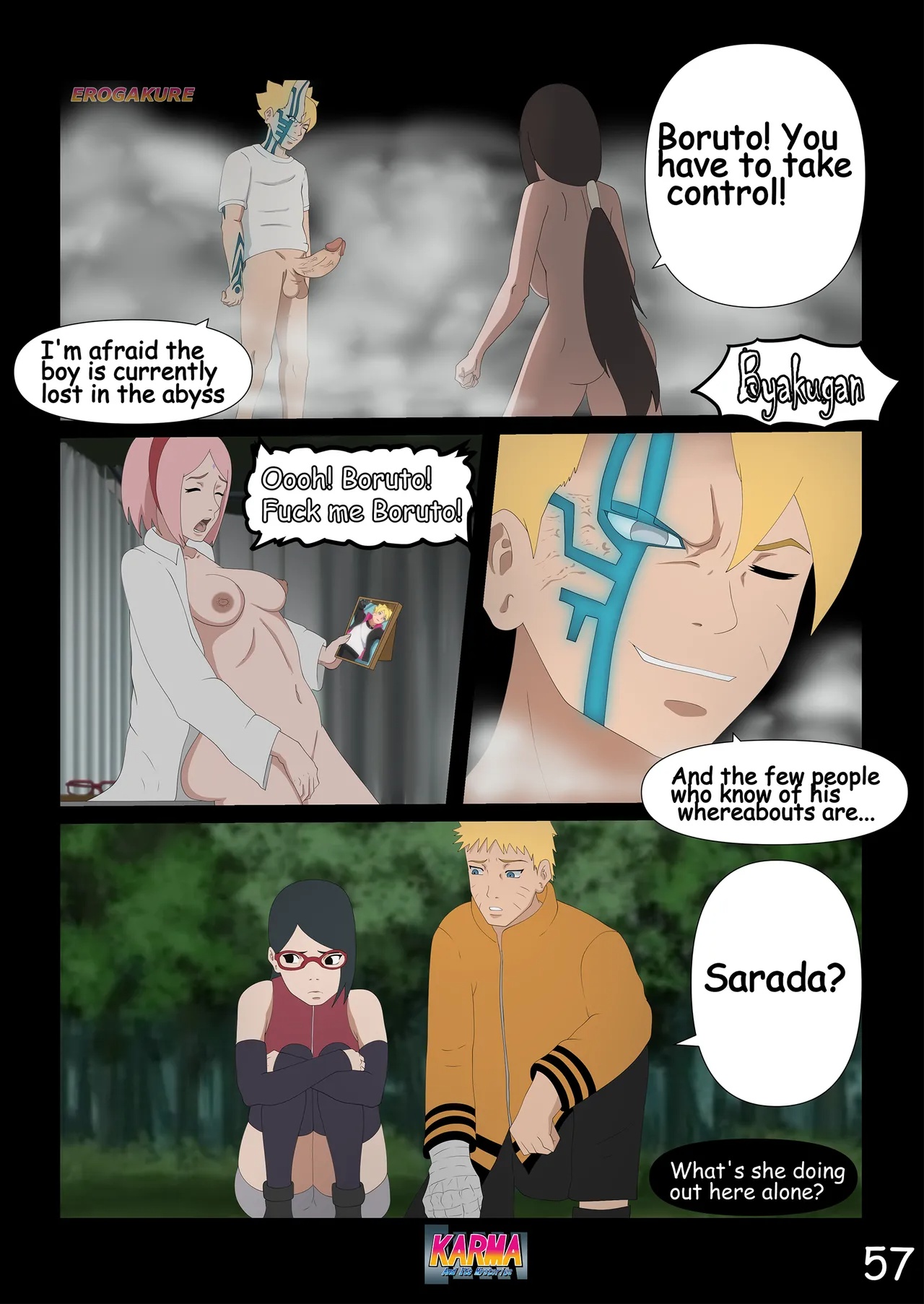 Karma And Its Mysteries Part 3: Training Porn Comics english 57