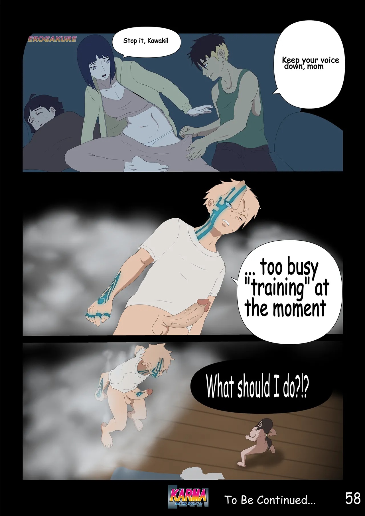 Karma And Its Mysteries Part 3: Training Porn Comics english 58