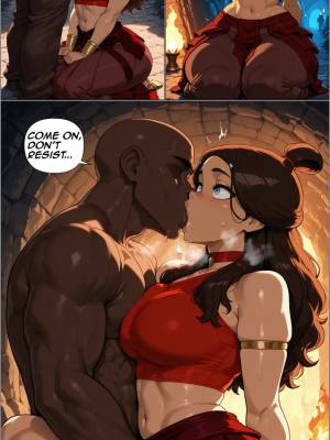 Katara x BBC Porn Comics english 03