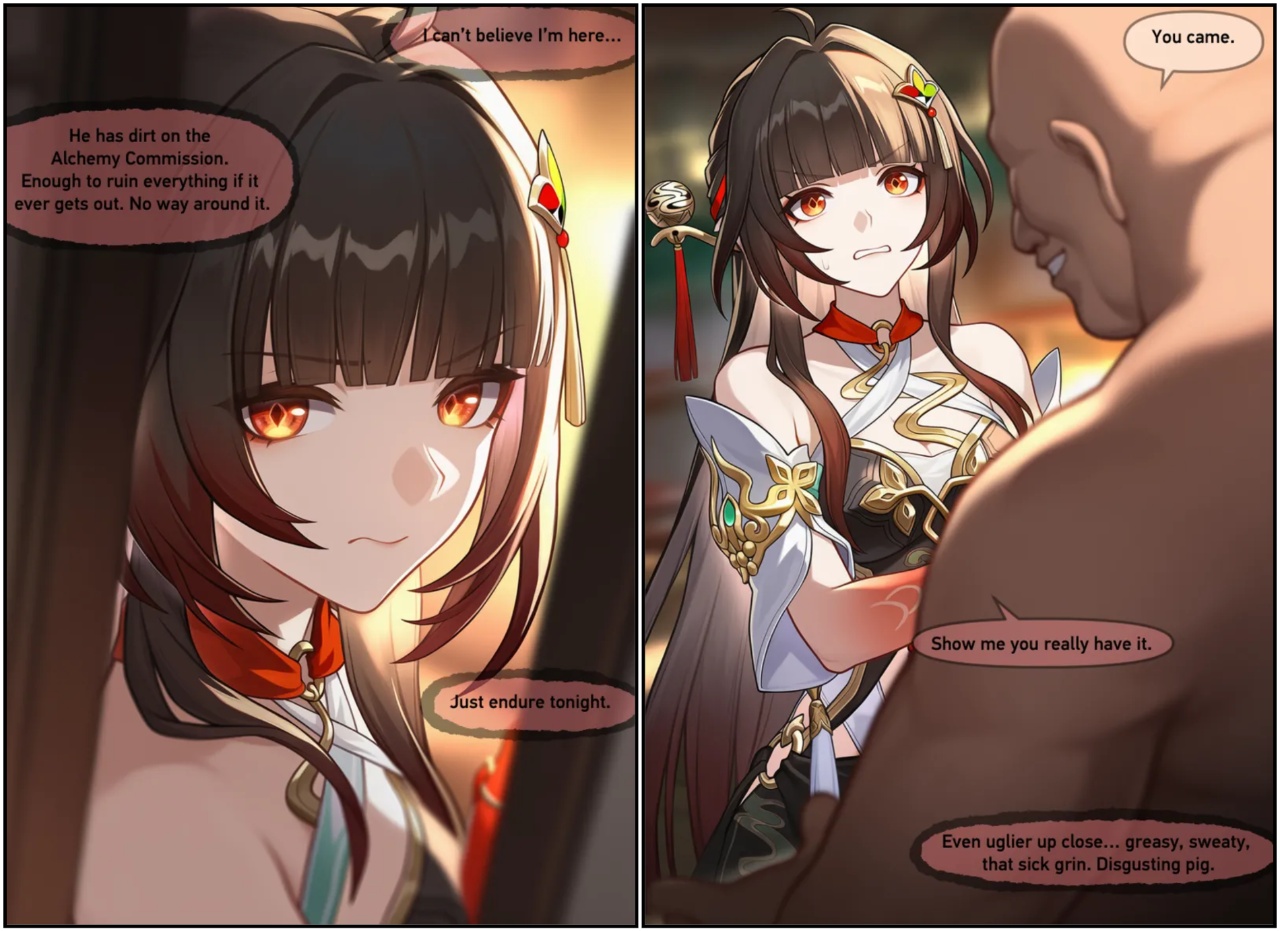 Lingsha Blackmai By Isterya Porn Comics english 02