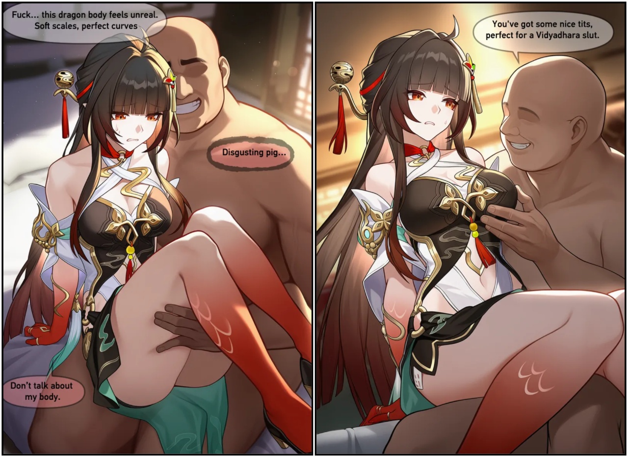 Lingsha Blackmai By Isterya Porn Comics english 04