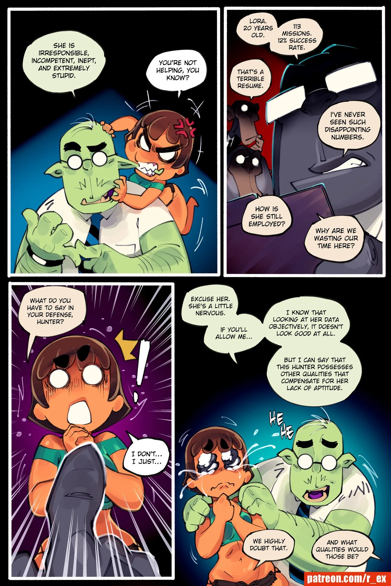 Lora: Board Reunion Porn Comics english 05