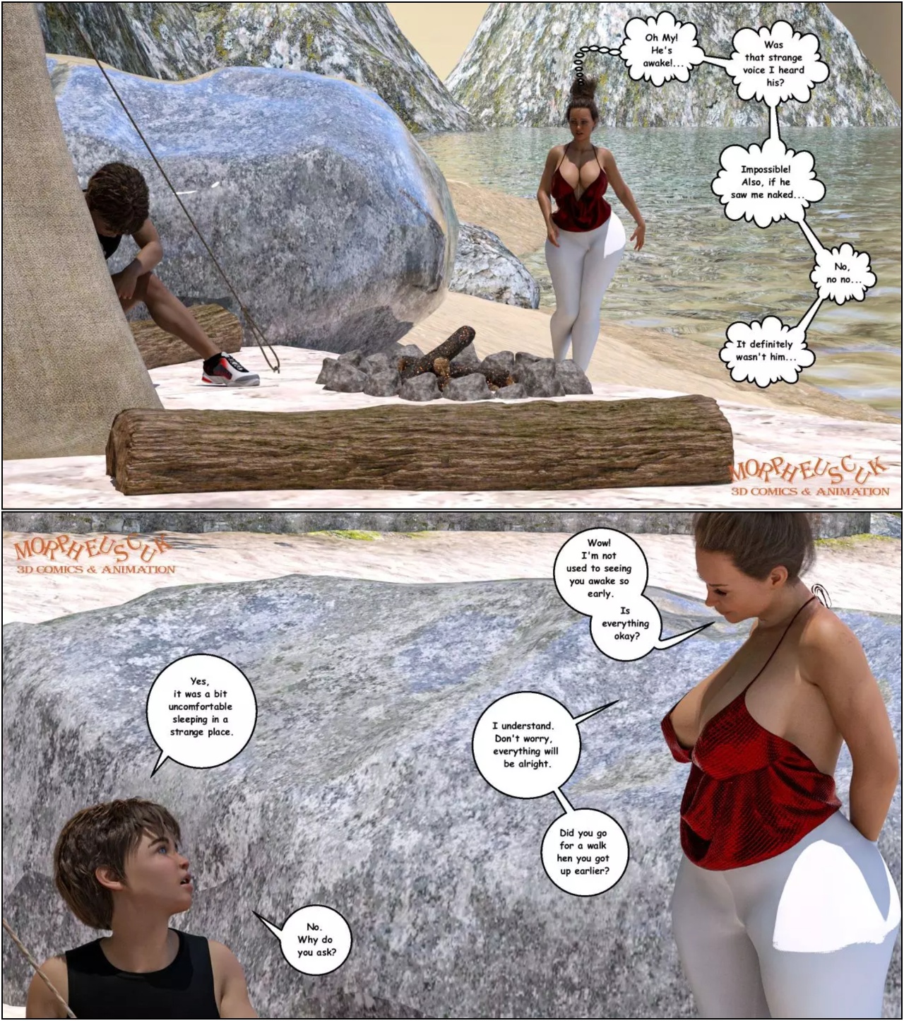 Lost Island Part 2 Porn Comics english 02