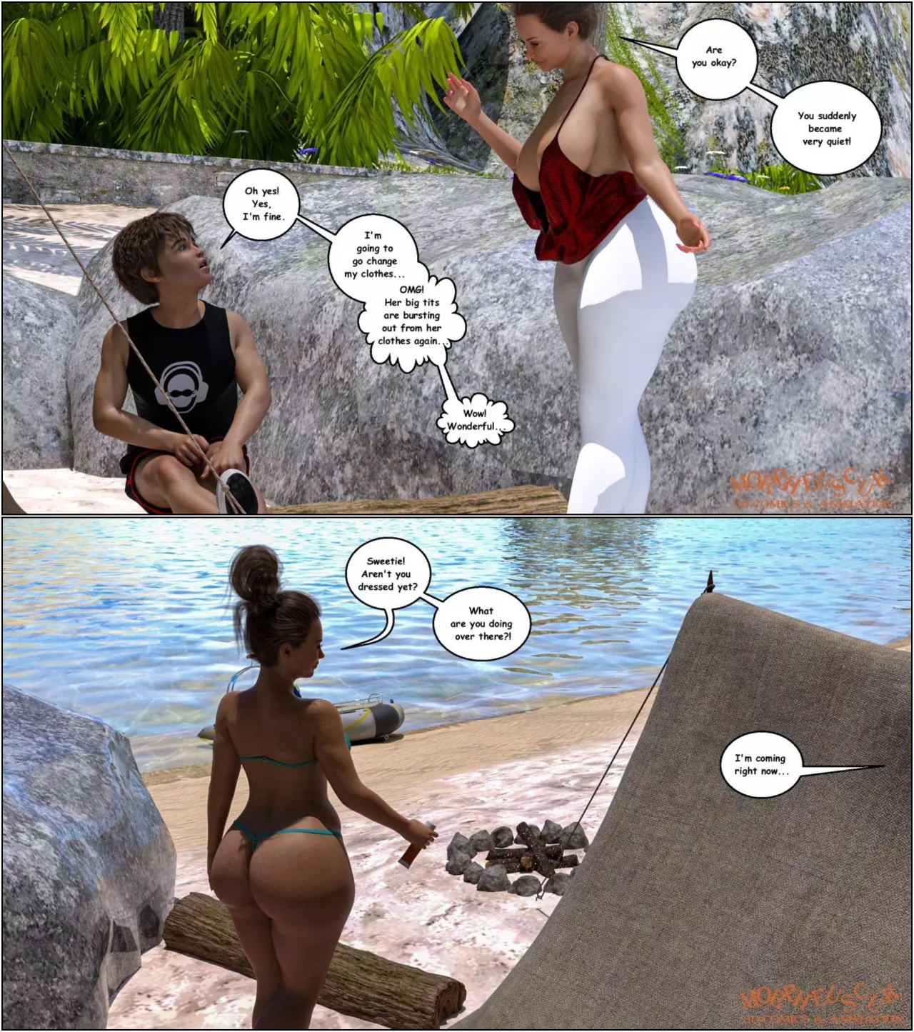 Lost Island Part 2 Porn Comics english 04