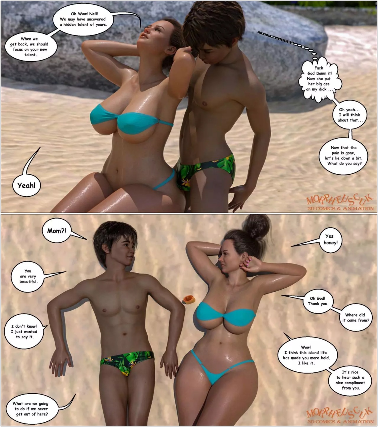 Lost Island Part 2 Porn Comics english 22