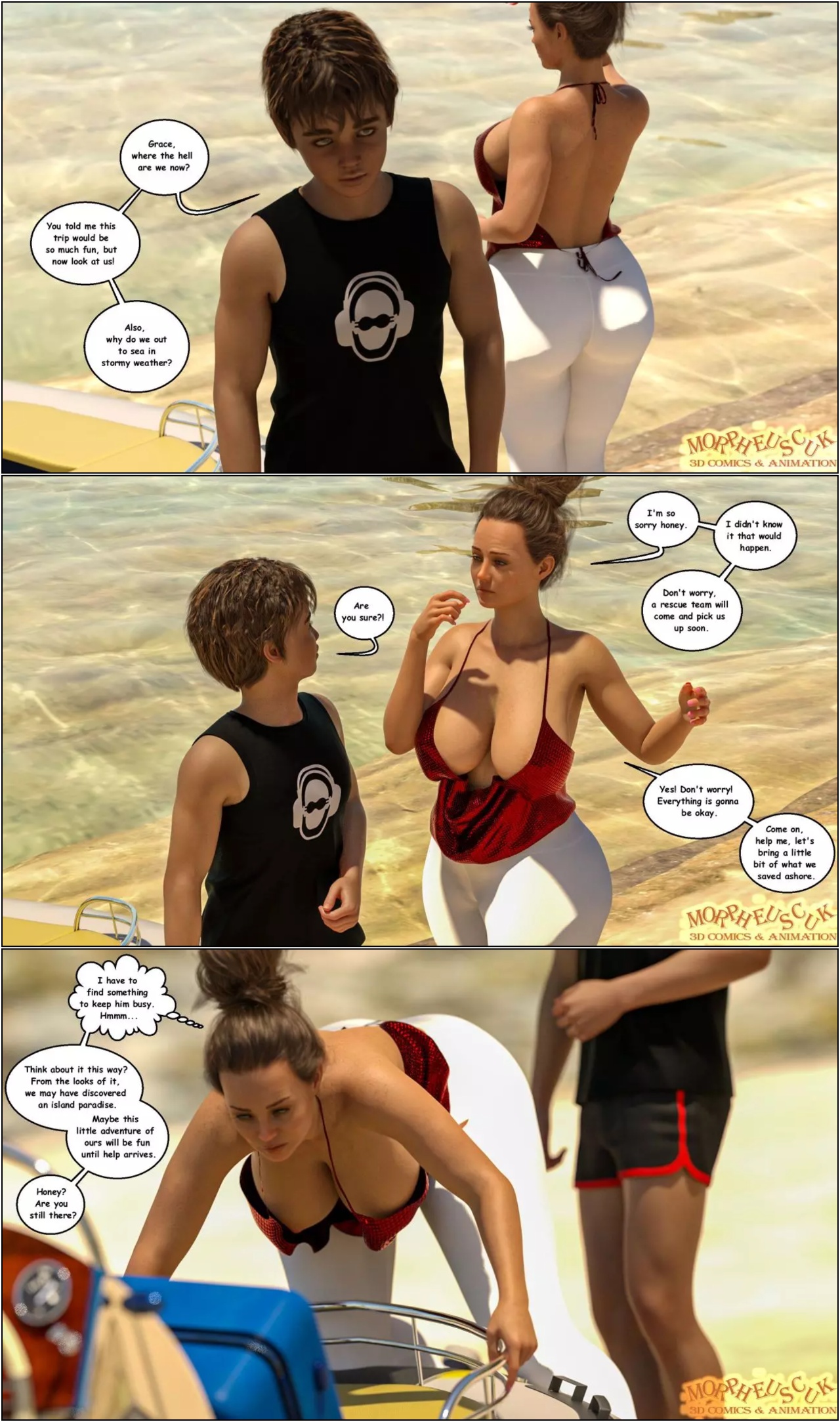 Lost Island Porn Comics english 07