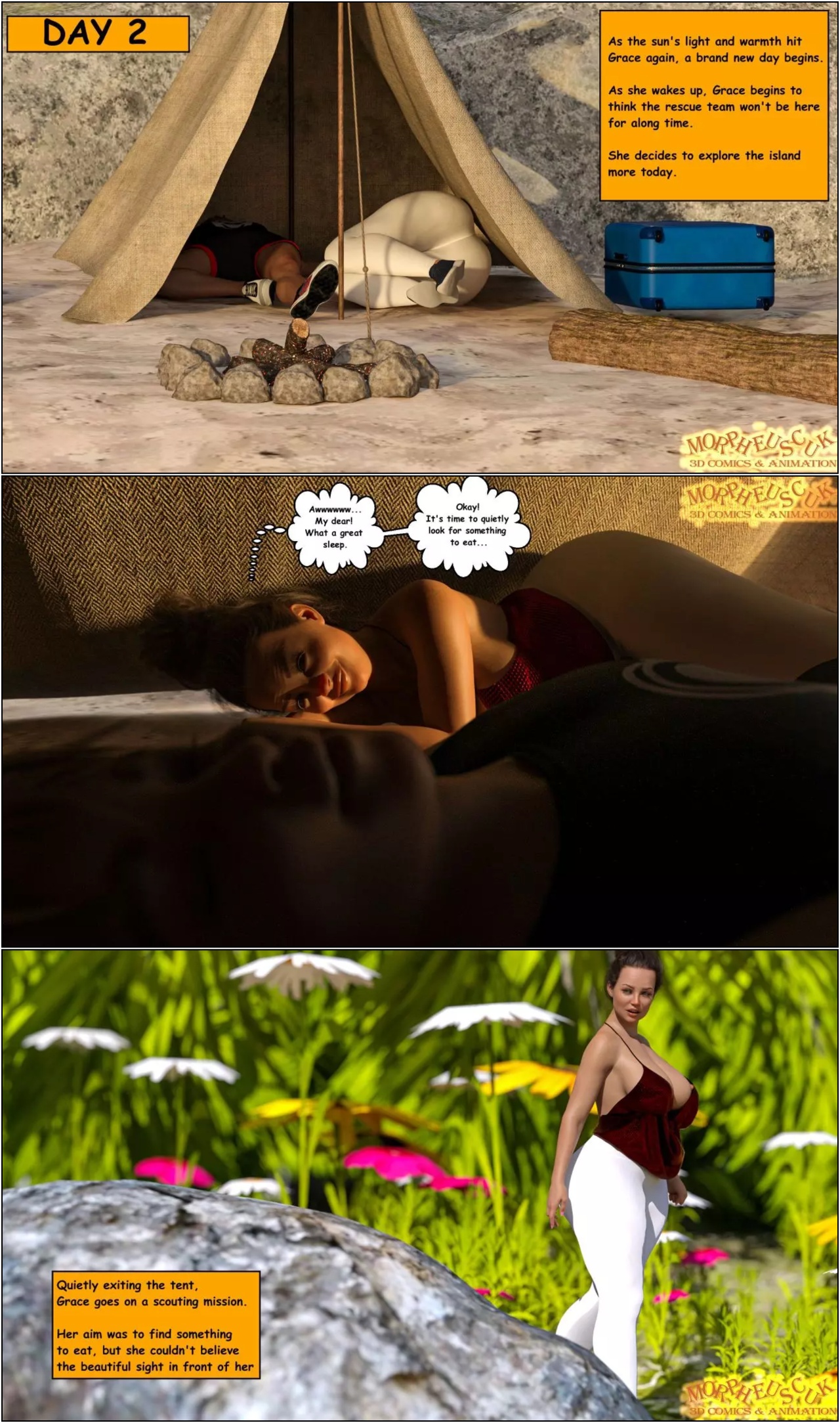 Lost Island Porn Comics english 13