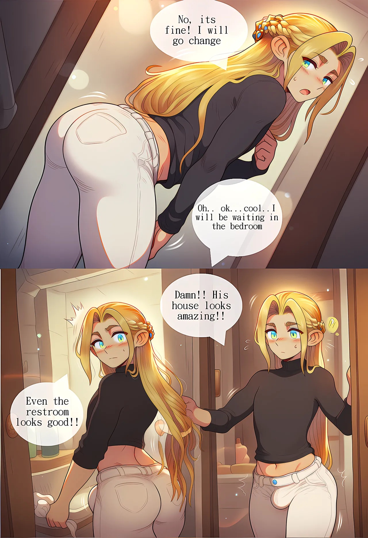 Manipulating a Naive Elf Boy  Porn Comics english 29