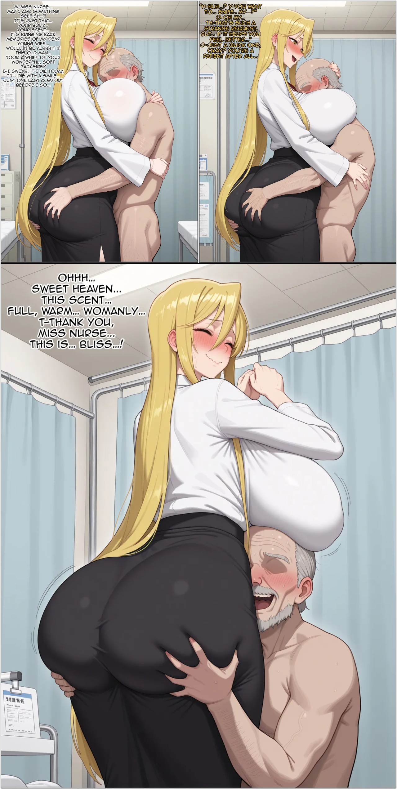 Marikawa Shizuka X BBC Porn Comics english 02