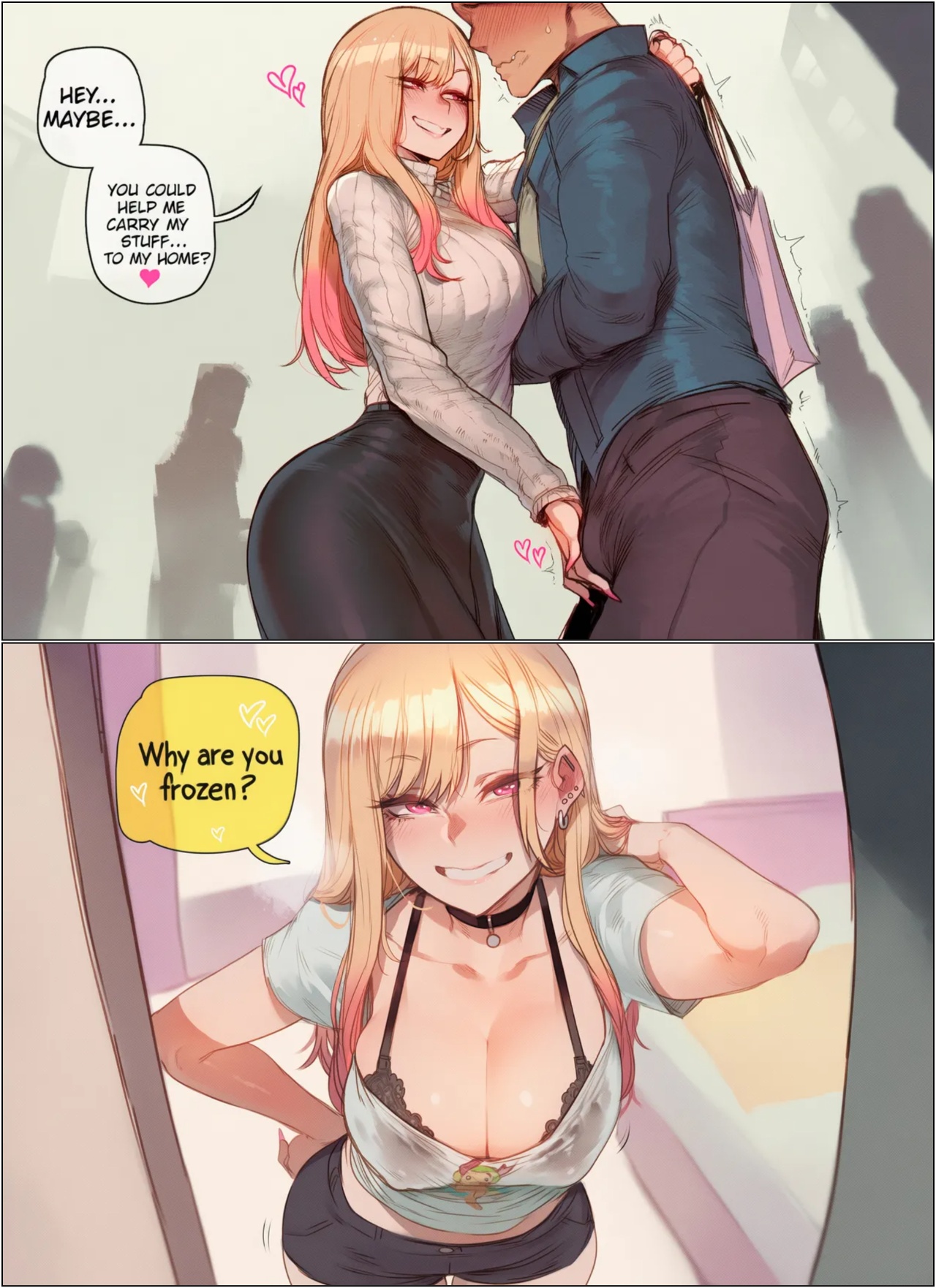 Marin Shopping Porn Comics english 11