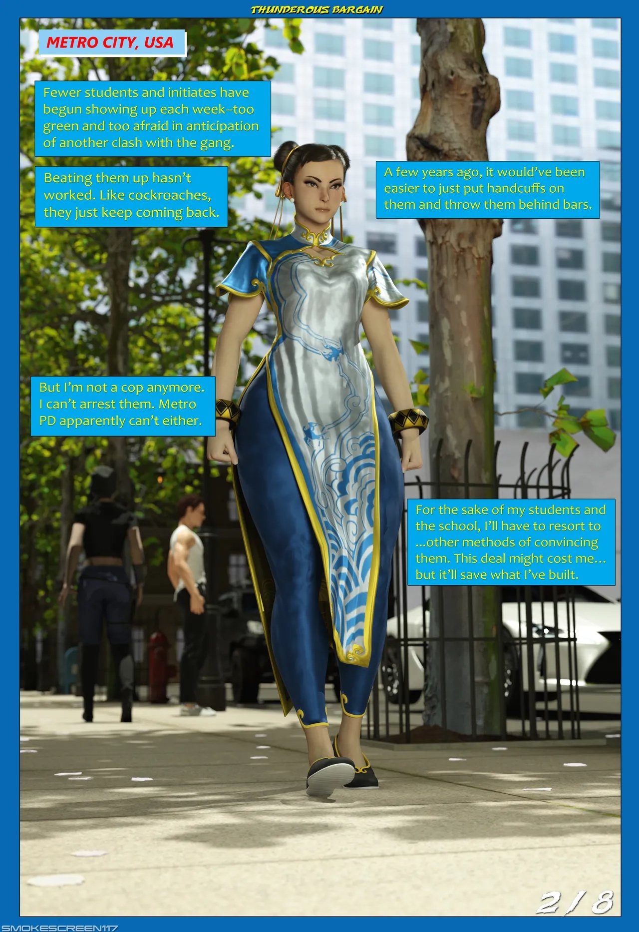 Master Chun-li: Thunderous Bargain Porn Comics english 03