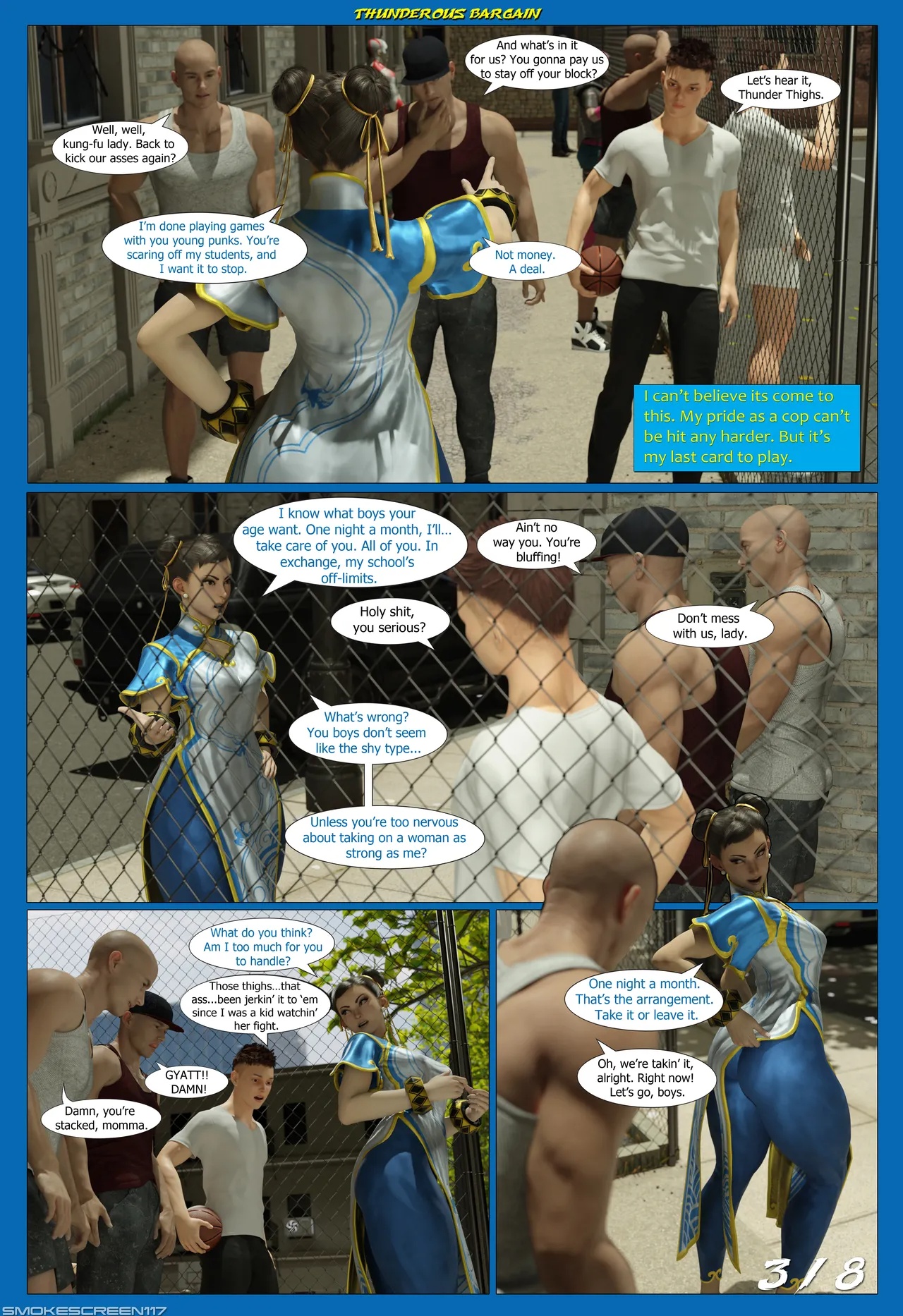 Master Chun-li: Thunderous Bargain Porn Comics english 04