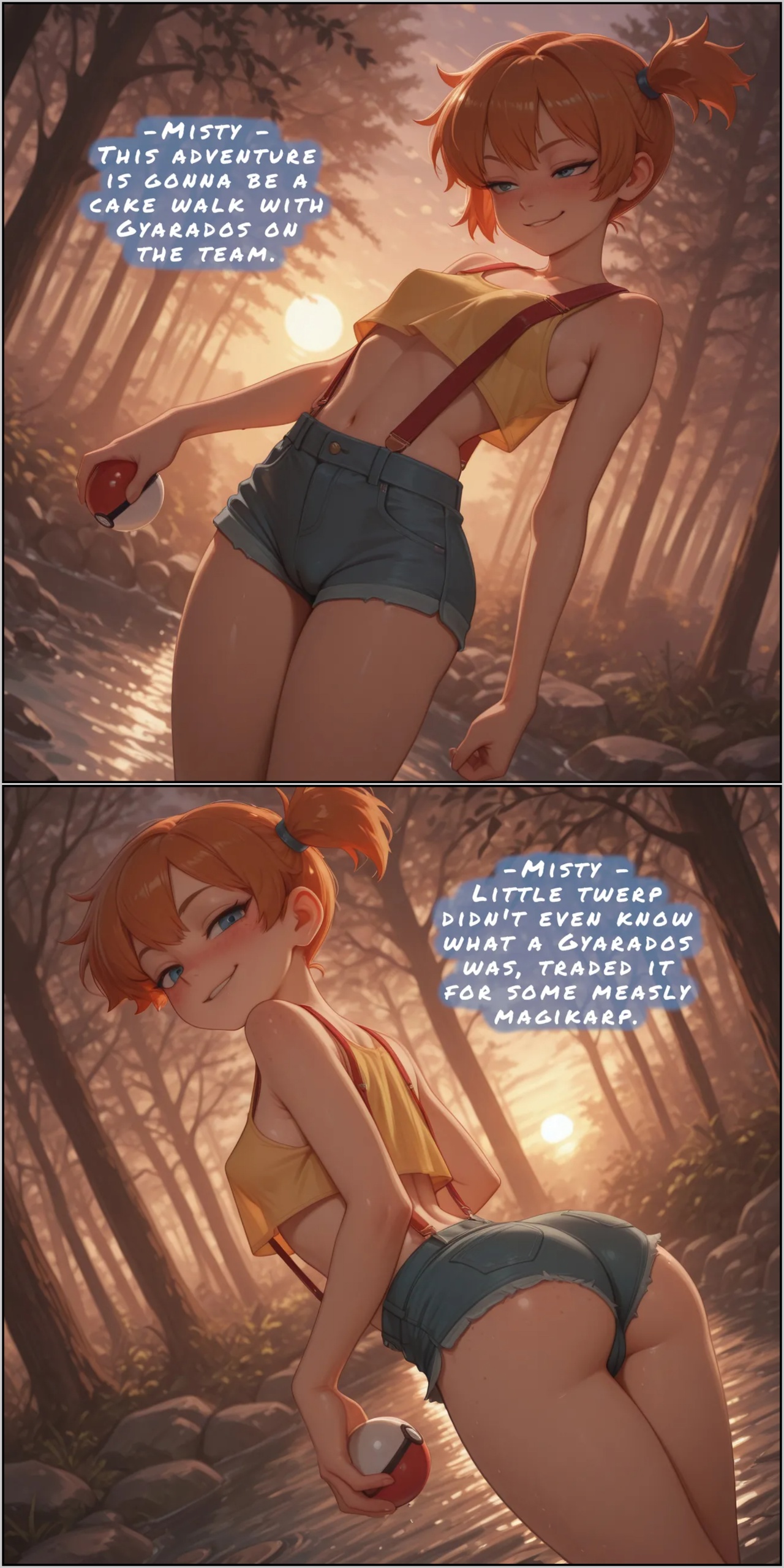 Misty X Snorlax Issue Part 1 Porn Comics english 02