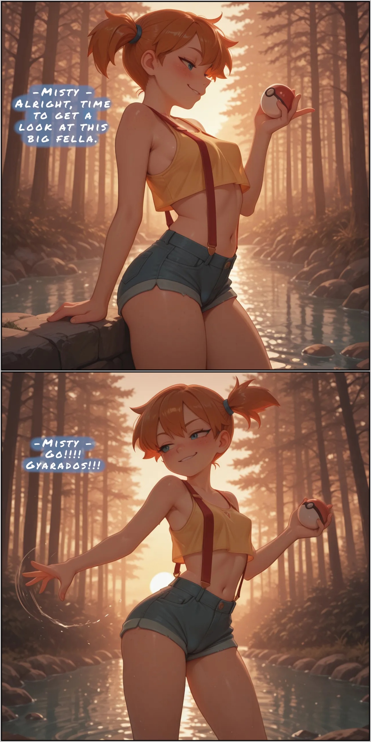 Misty X Snorlax Issue Part 1 Porn Comics english 03