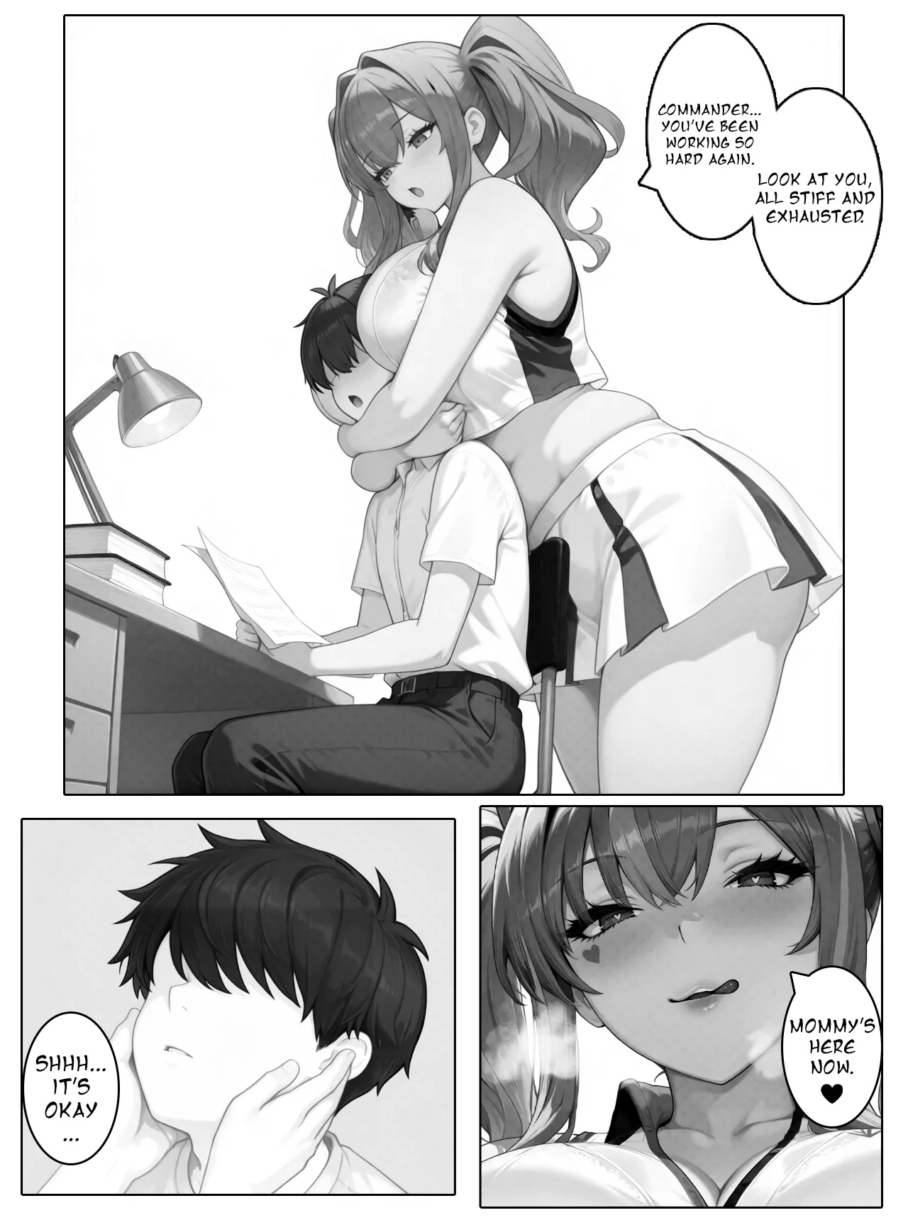 Mommy Bremerton's Gentle Command Porn Comics english 04