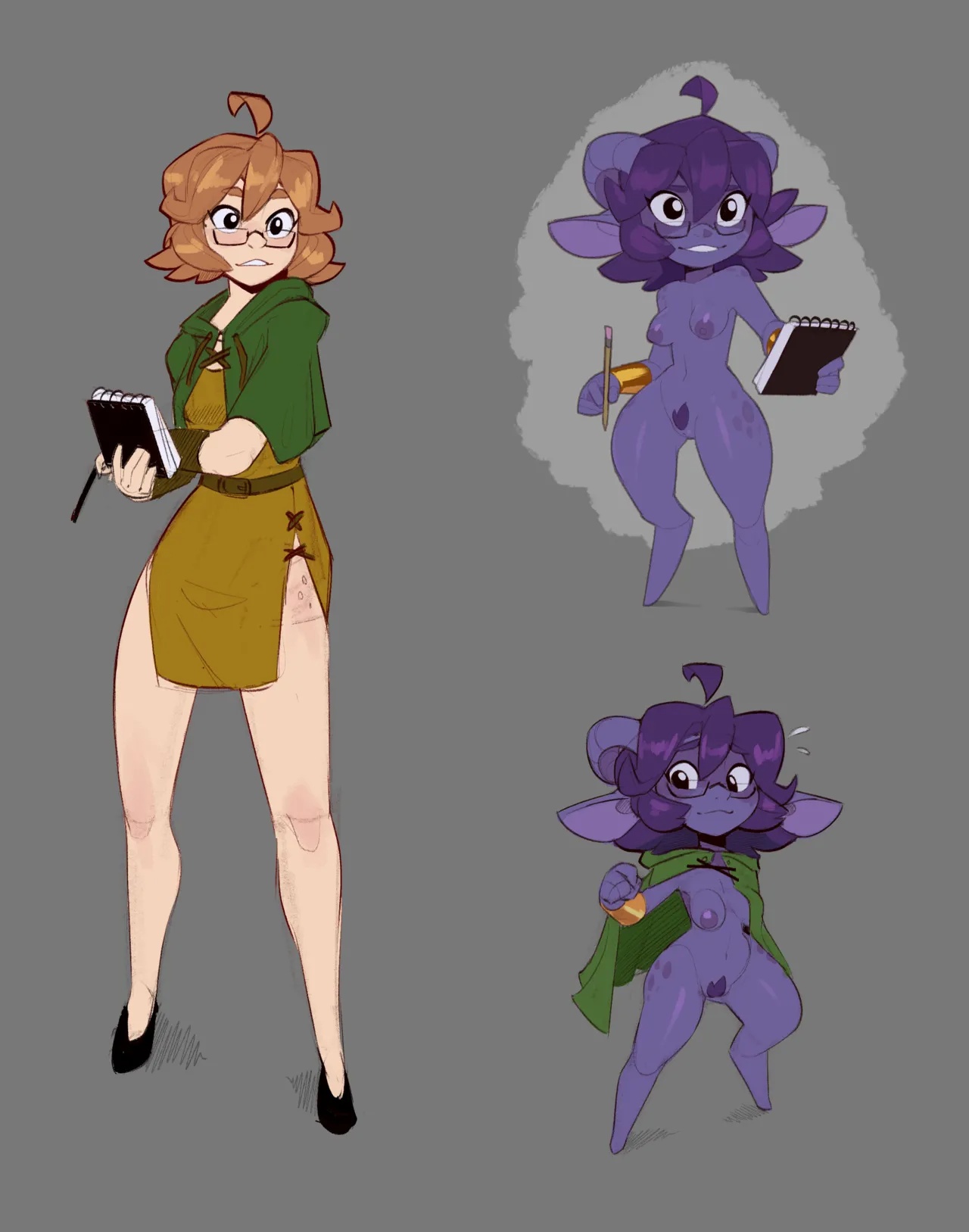 Monster Researcher Eclair And The Book Of Imps! Porn Comics english 09