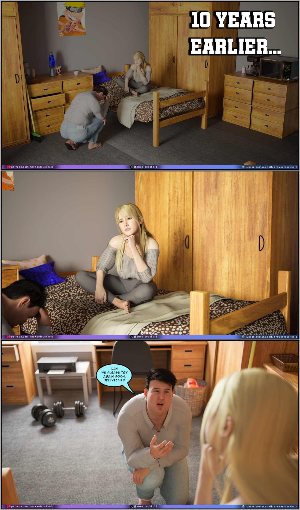 Much Bigger Than My Boyfriend Part 10: College Days Porn Comics english 06