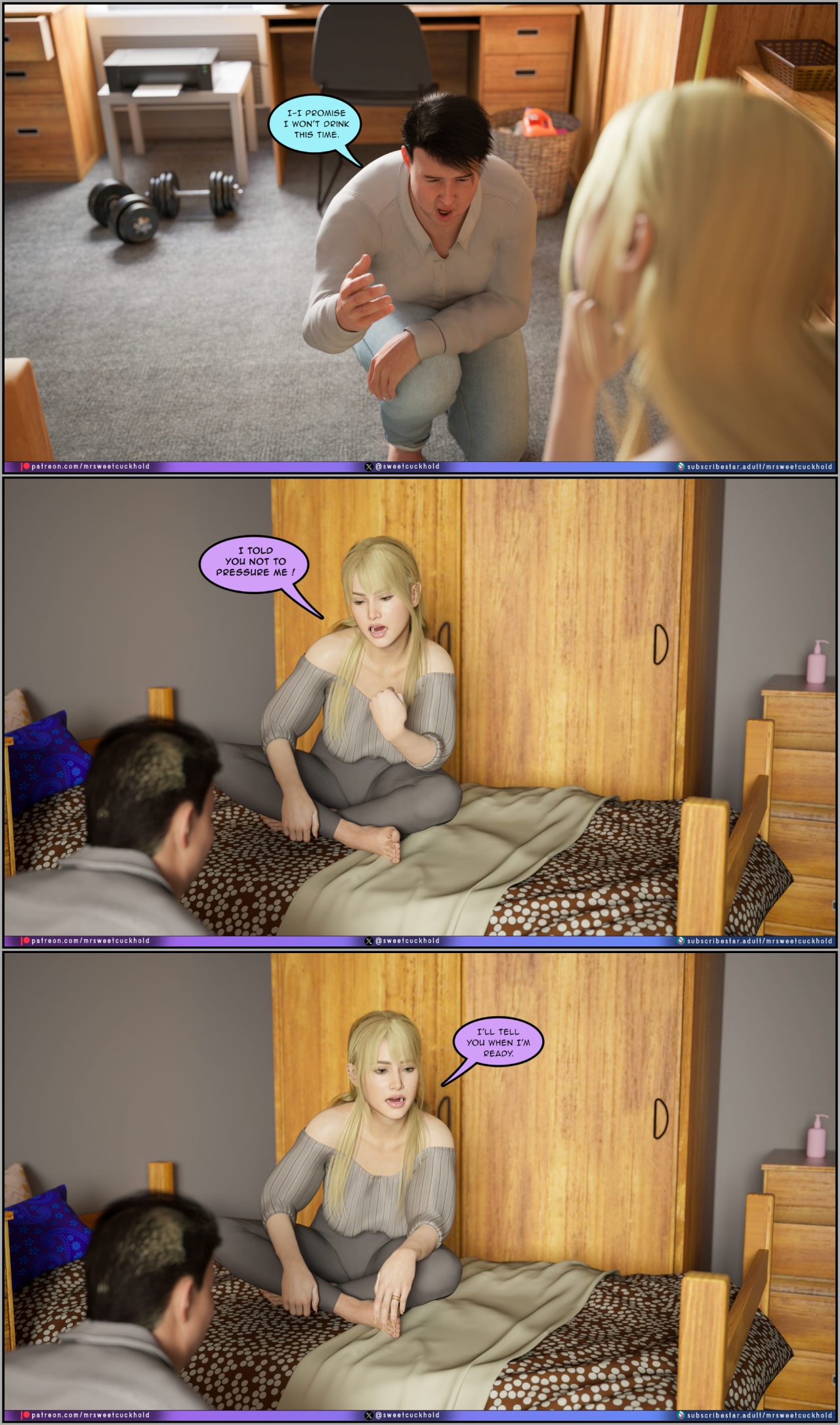 Much Bigger Than My Boyfriend Part 10: College Days Porn Comics english 07