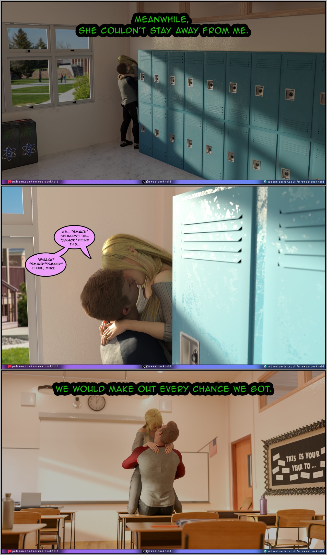 Much Bigger Than My Boyfriend Part 10: College Days Porn Comics english 08