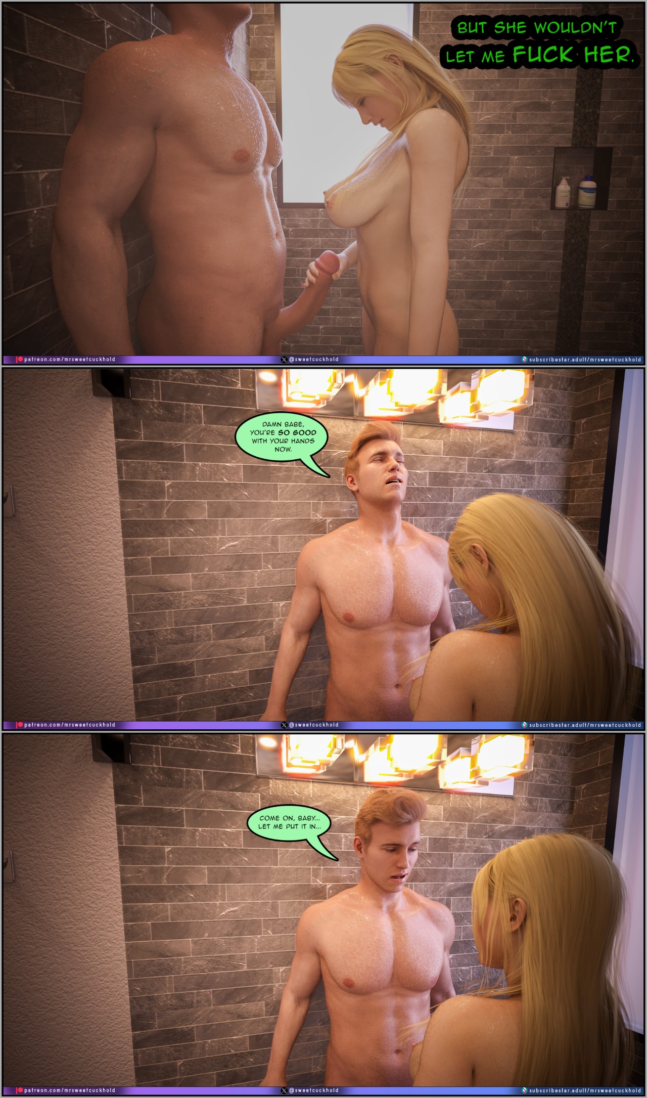 Much Bigger Than My Boyfriend Part 10: College Days Porn Comics english 10