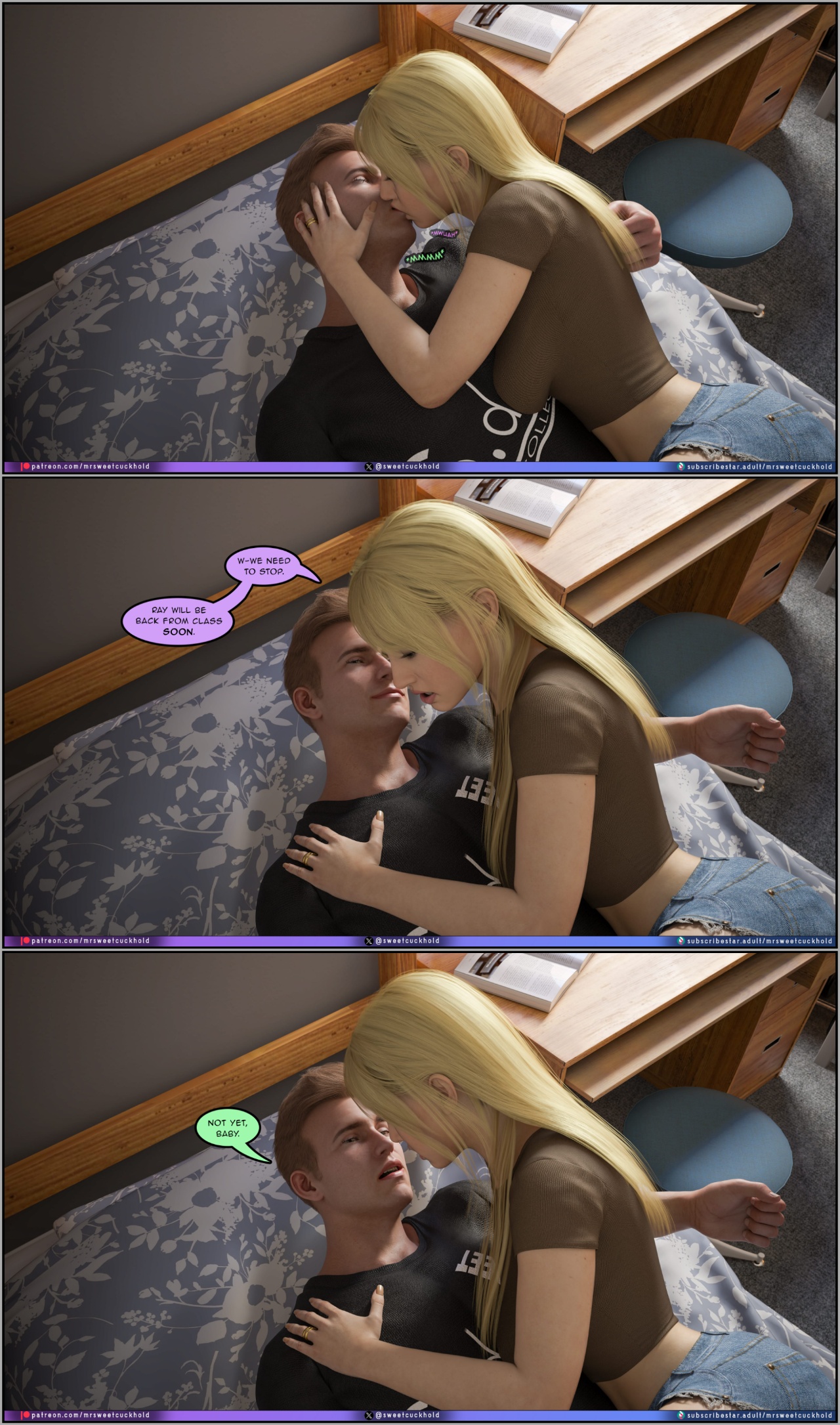 Much Bigger Than My Boyfriend Part 10: College Days Porn Comics english 13