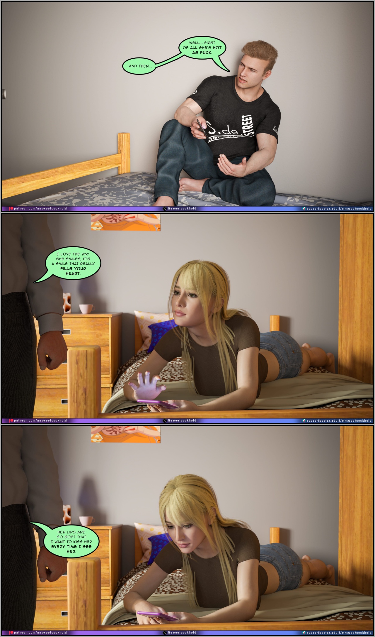 Much Bigger Than My Boyfriend Part 10: College Days Porn Comics english 19