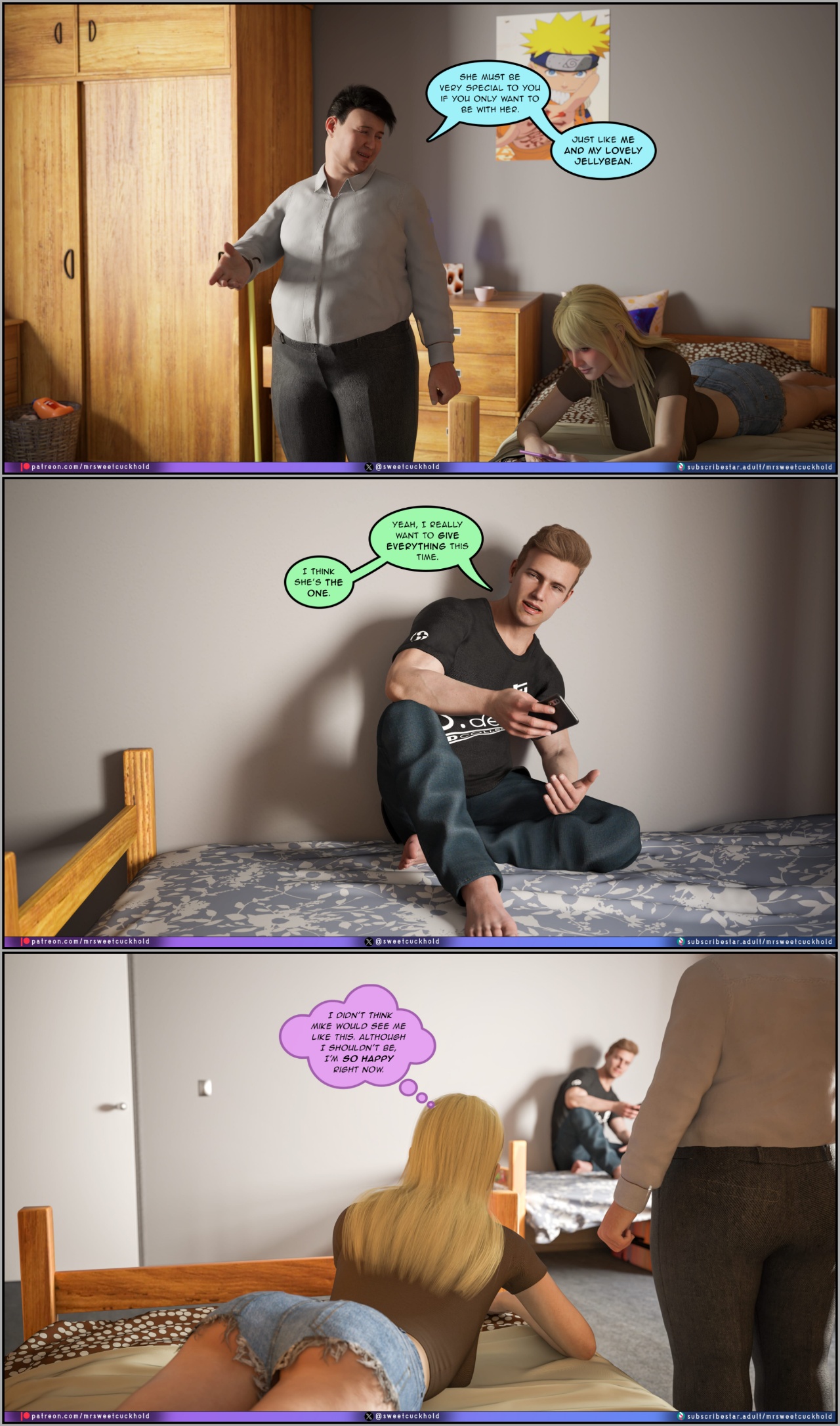 Much Bigger Than My Boyfriend Part 10: College Days Porn Comics english 21