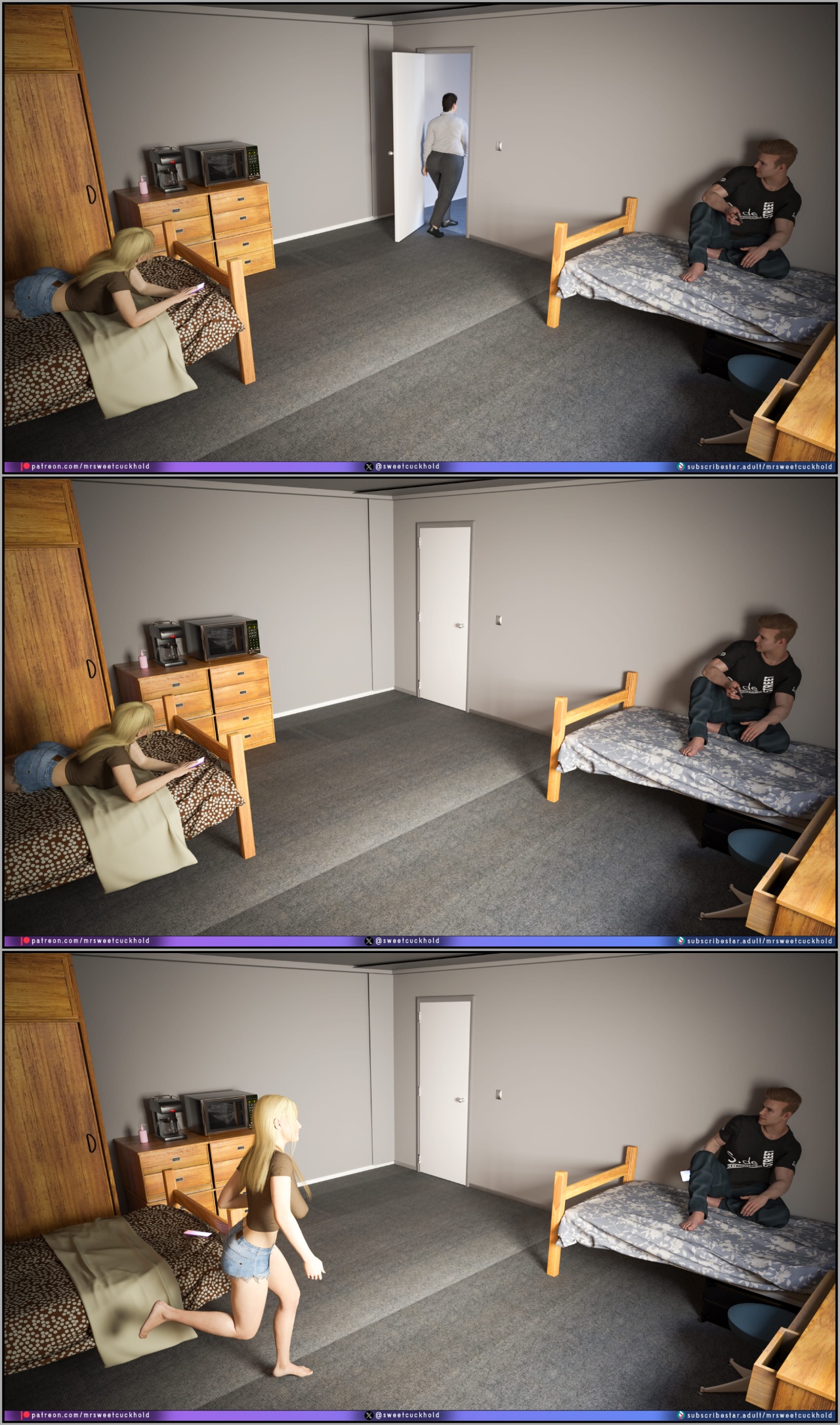 Much Bigger Than My Boyfriend Part 10: College Days Porn Comics english 23