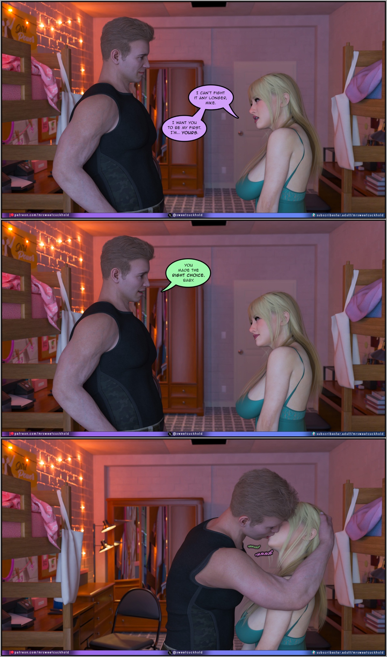 Much Bigger Than My Boyfriend Part 10: College Days Porn Comics english 29