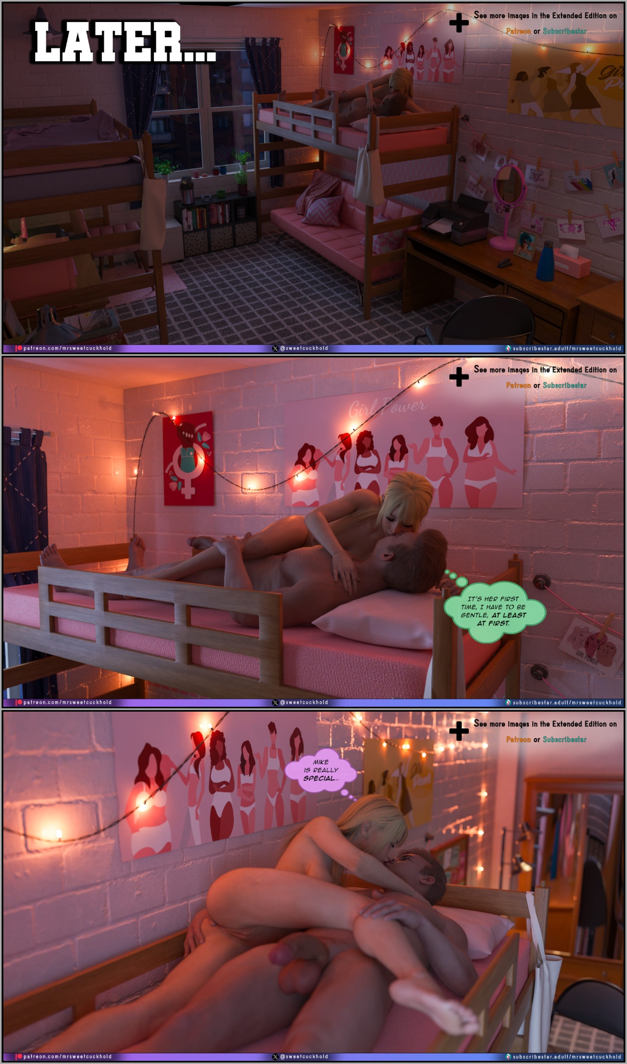 Much Bigger Than My Boyfriend Part 10: College Days Porn Comics english 30