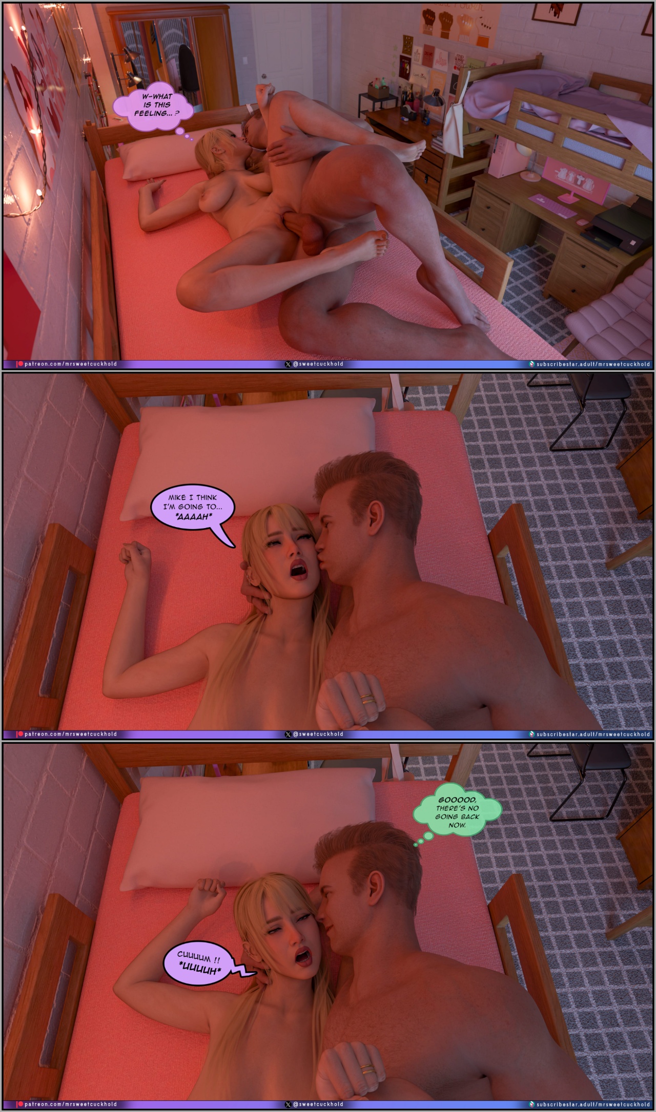 Much Bigger Than My Boyfriend Part 10: College Days Porn Comics english 40