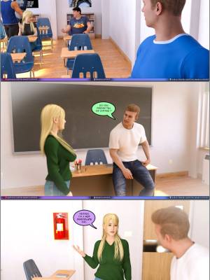 Much Bigger Than My Boyfriend Part 8: College Days Porn Comics english 06