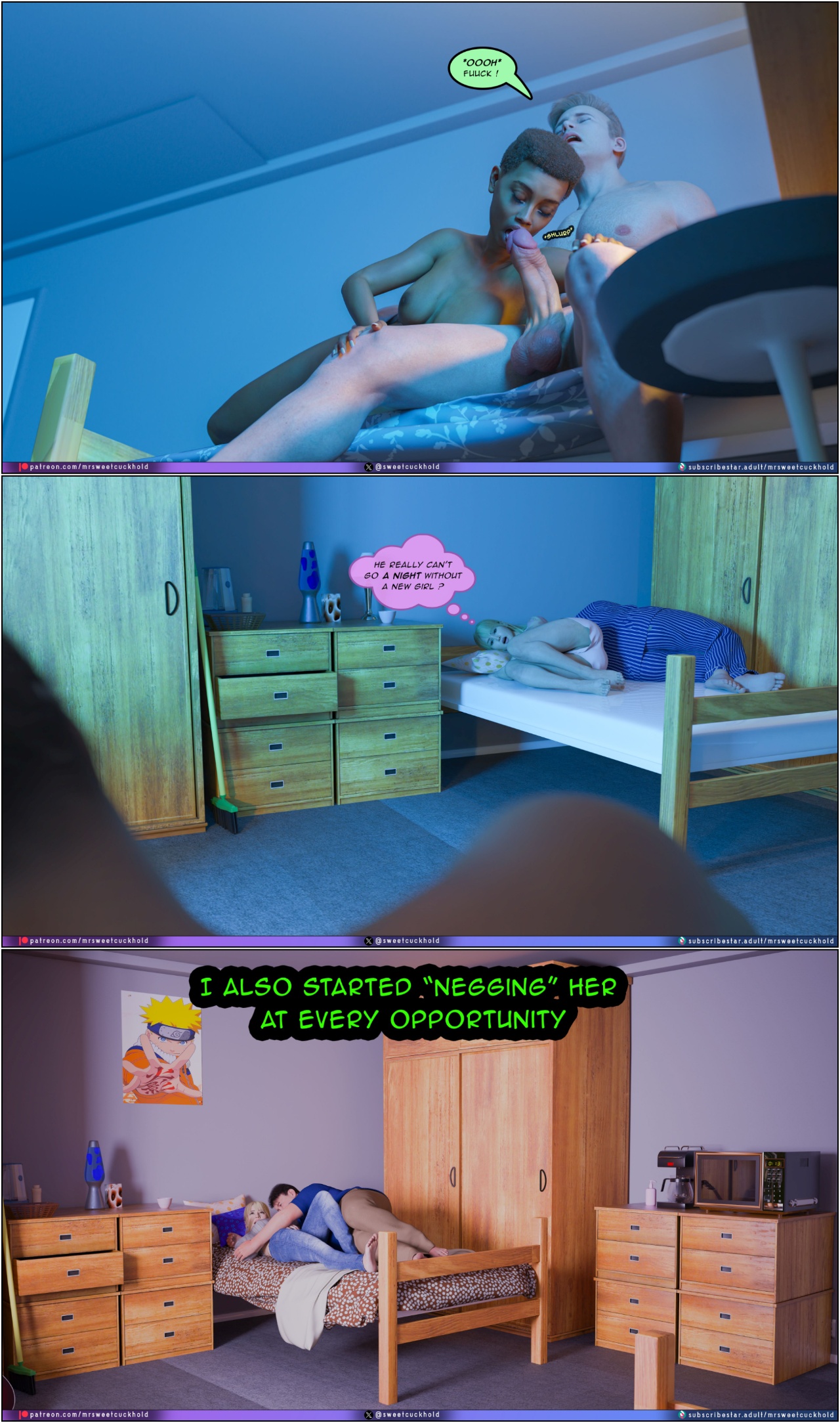 Much Bigger Than My Boyfriend Part 8: College Days Porn Comics english 12