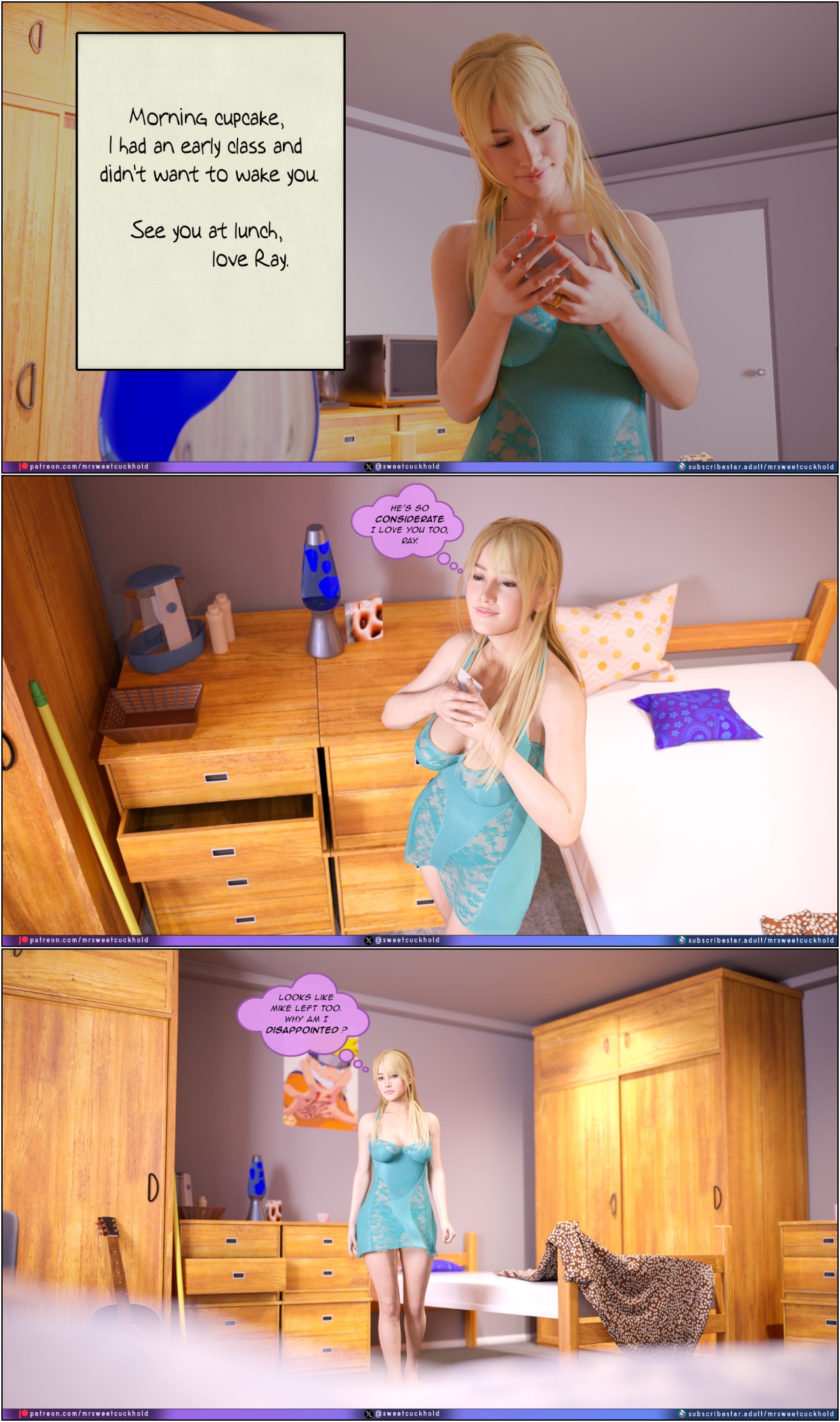 Much Bigger Than My Boyfriend Part 8: College Days Porn Comics english 18