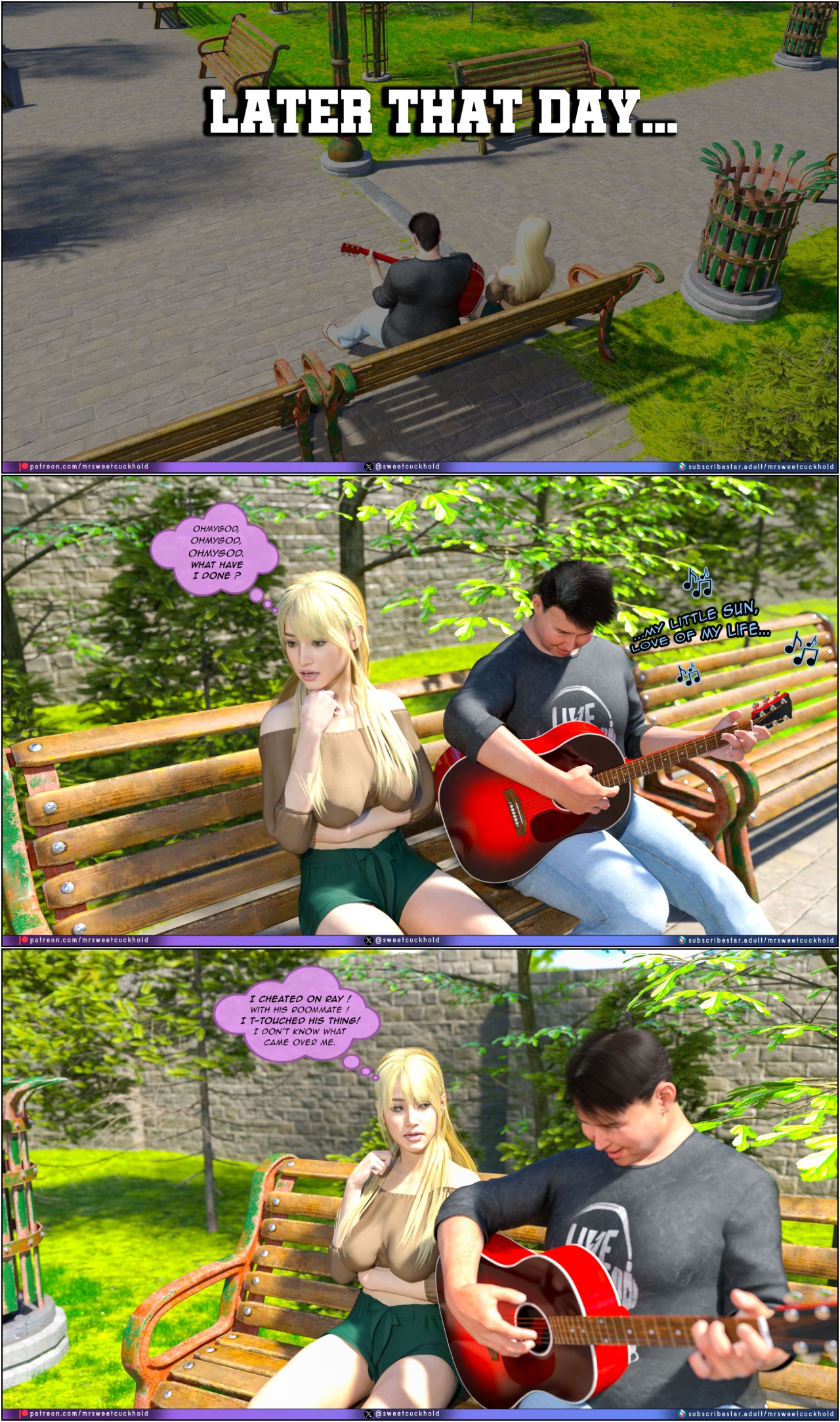 Much Bigger Than My Boyfriend Part 8: College Days Porn Comics english 37