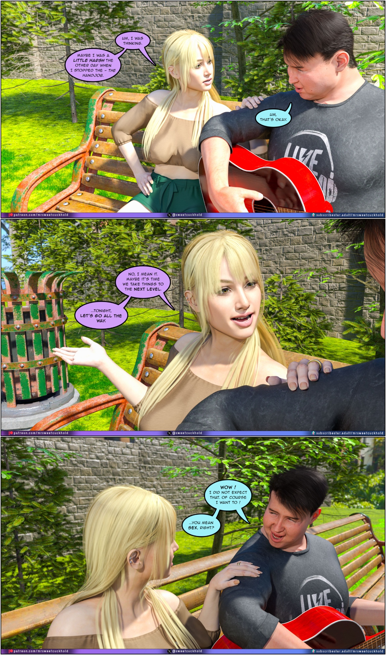 Much Bigger Than My Boyfriend Part 8: College Days Porn Comics english 39