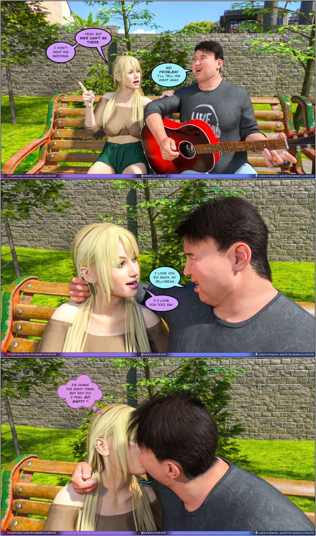 Much Bigger Than My Boyfriend Part 8: College Days Porn Comics english 40