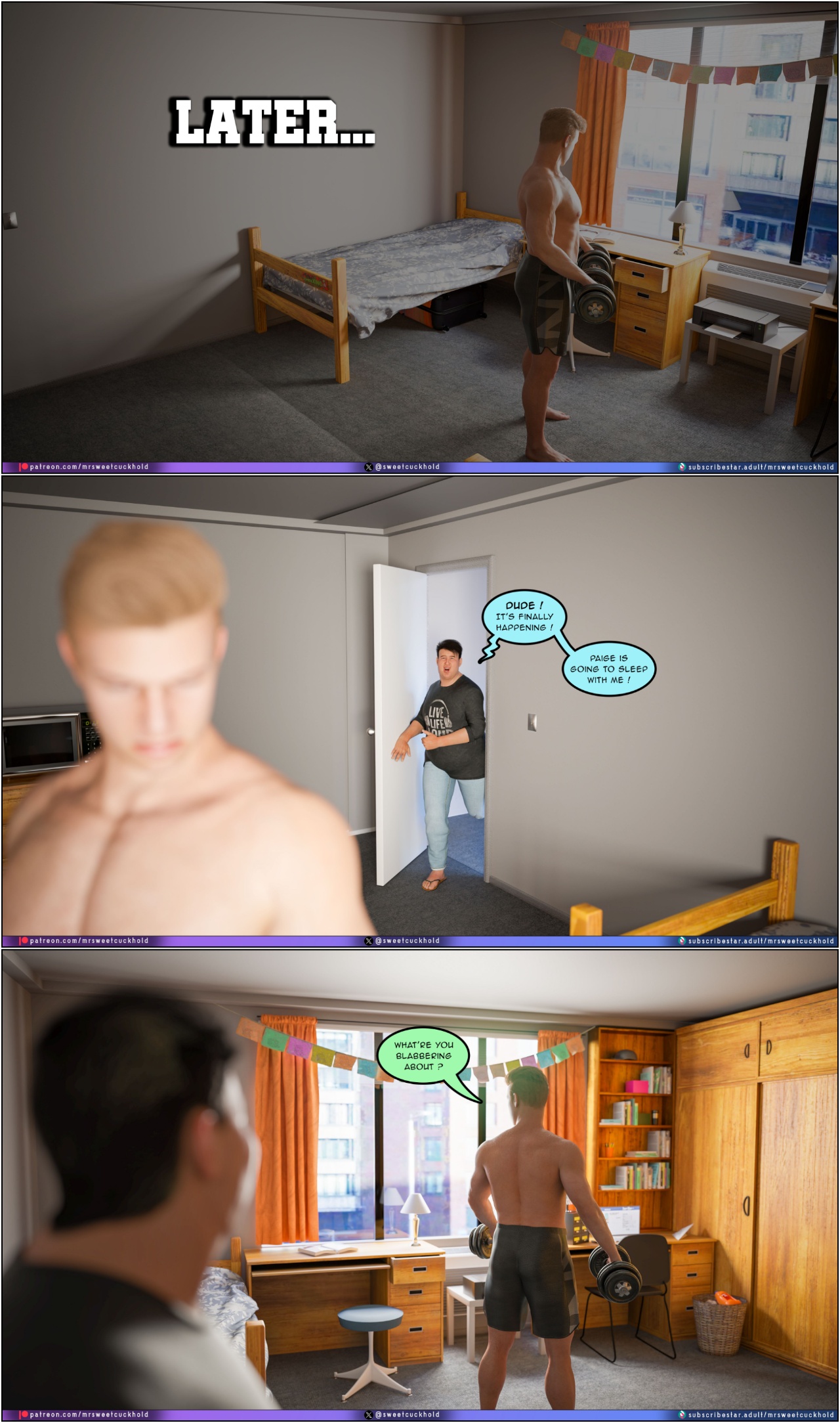 Much Bigger Than My Boyfriend Part 8: College Days Porn Comics english 41