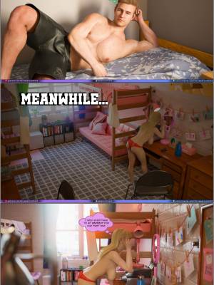 Much Bigger Than My Boyfriend Part 9: College Days Porn Comics english 11