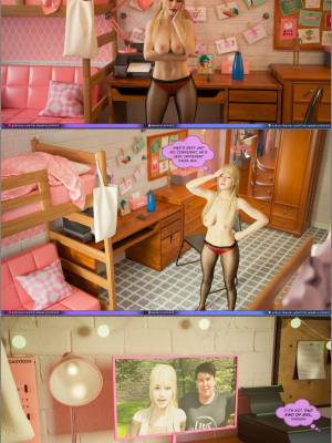 Much Bigger Than My Boyfriend Part 9: College Days Porn Comics english 12
