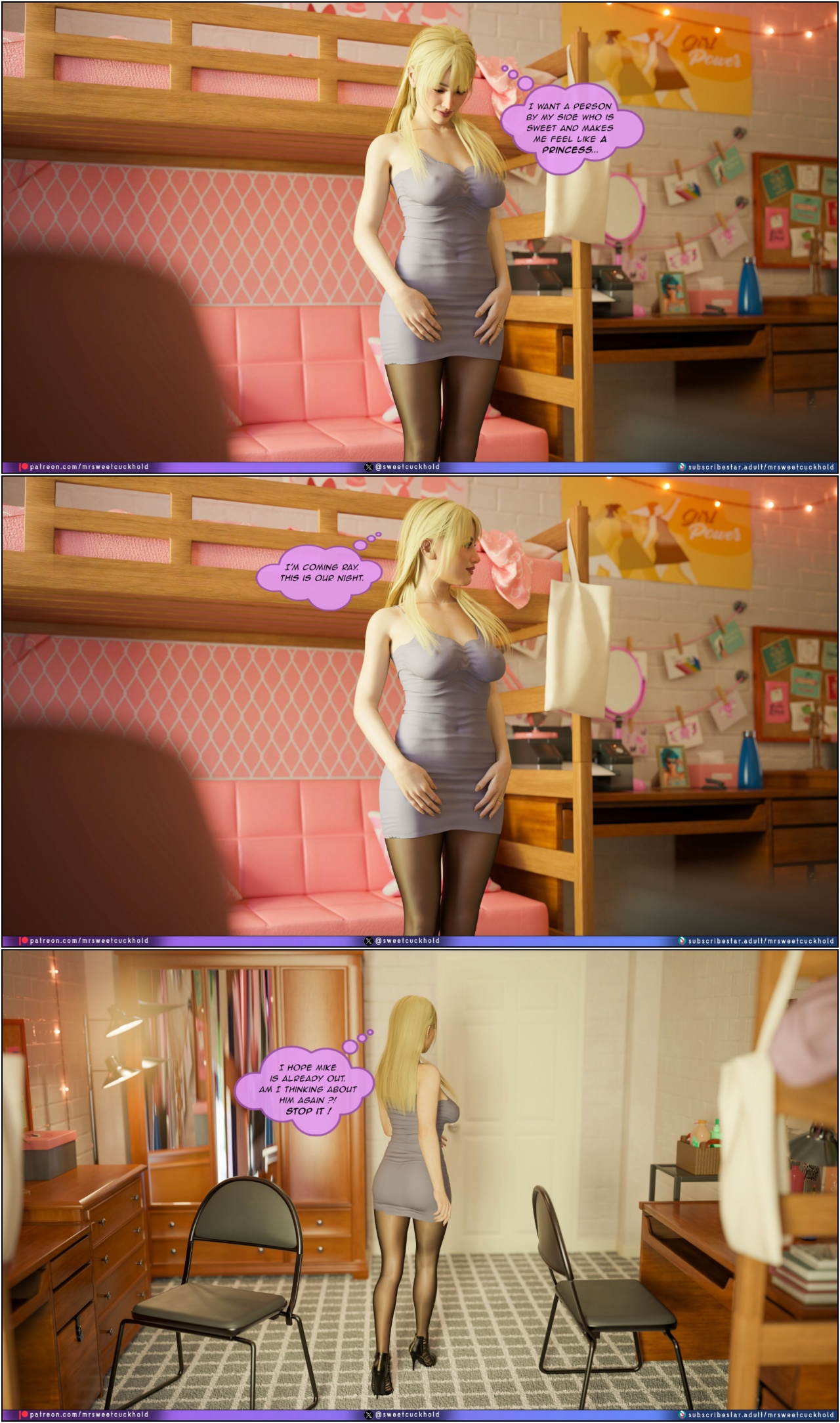 Much Bigger Than My Boyfriend Part 9: College Days Porn Comics english 13