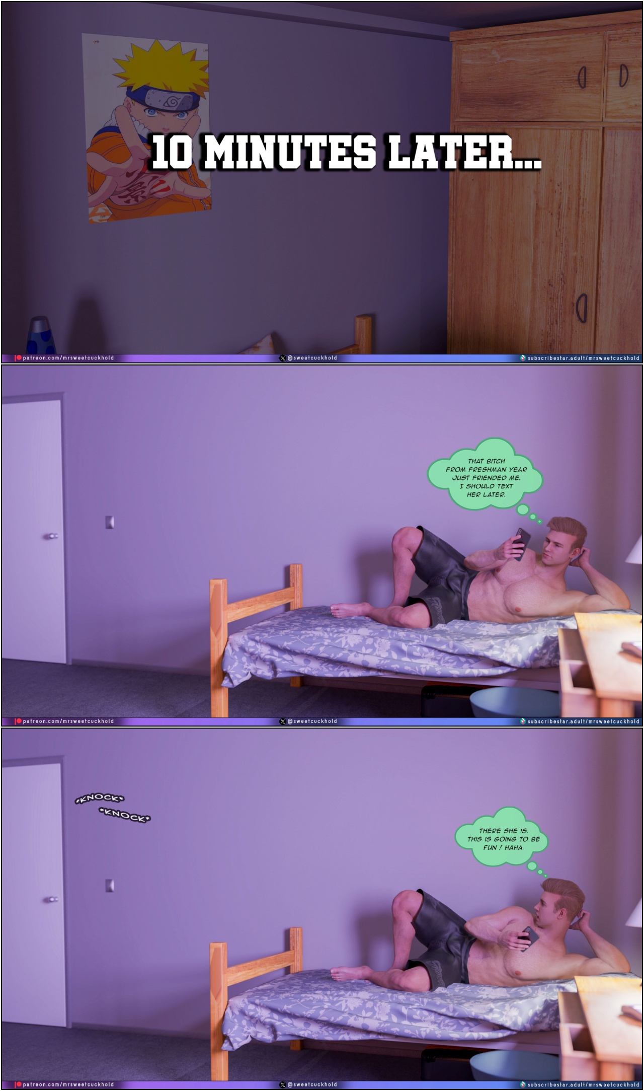 Much Bigger Than My Boyfriend Part 9: College Days Porn Comics english 14