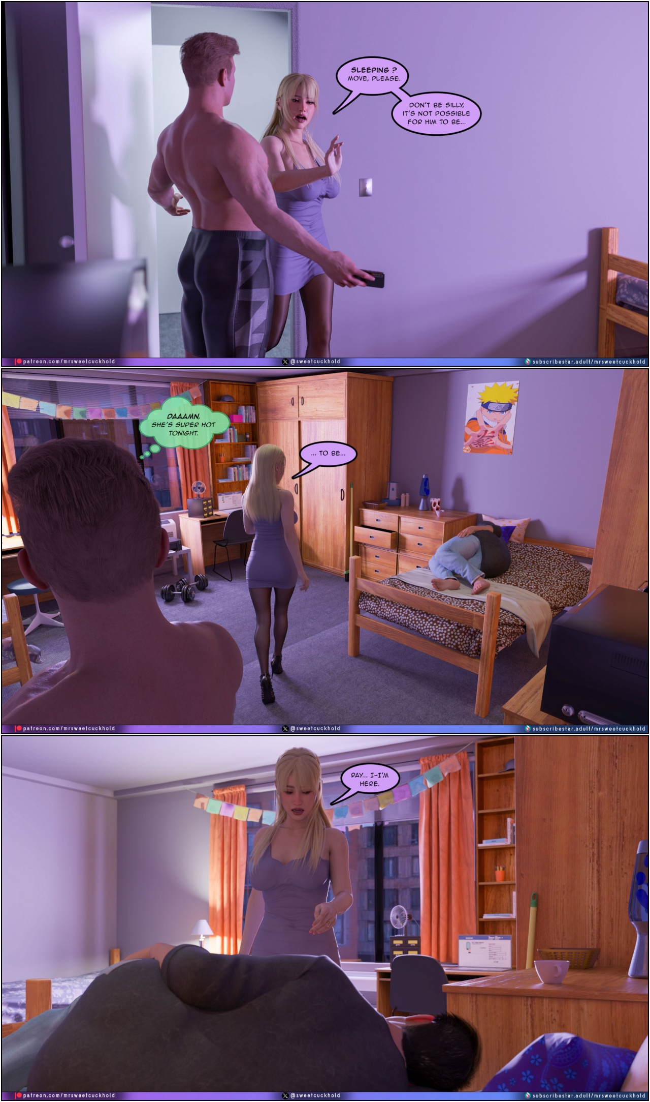 Much Bigger Than My Boyfriend Part 9: College Days Porn Comics english 16