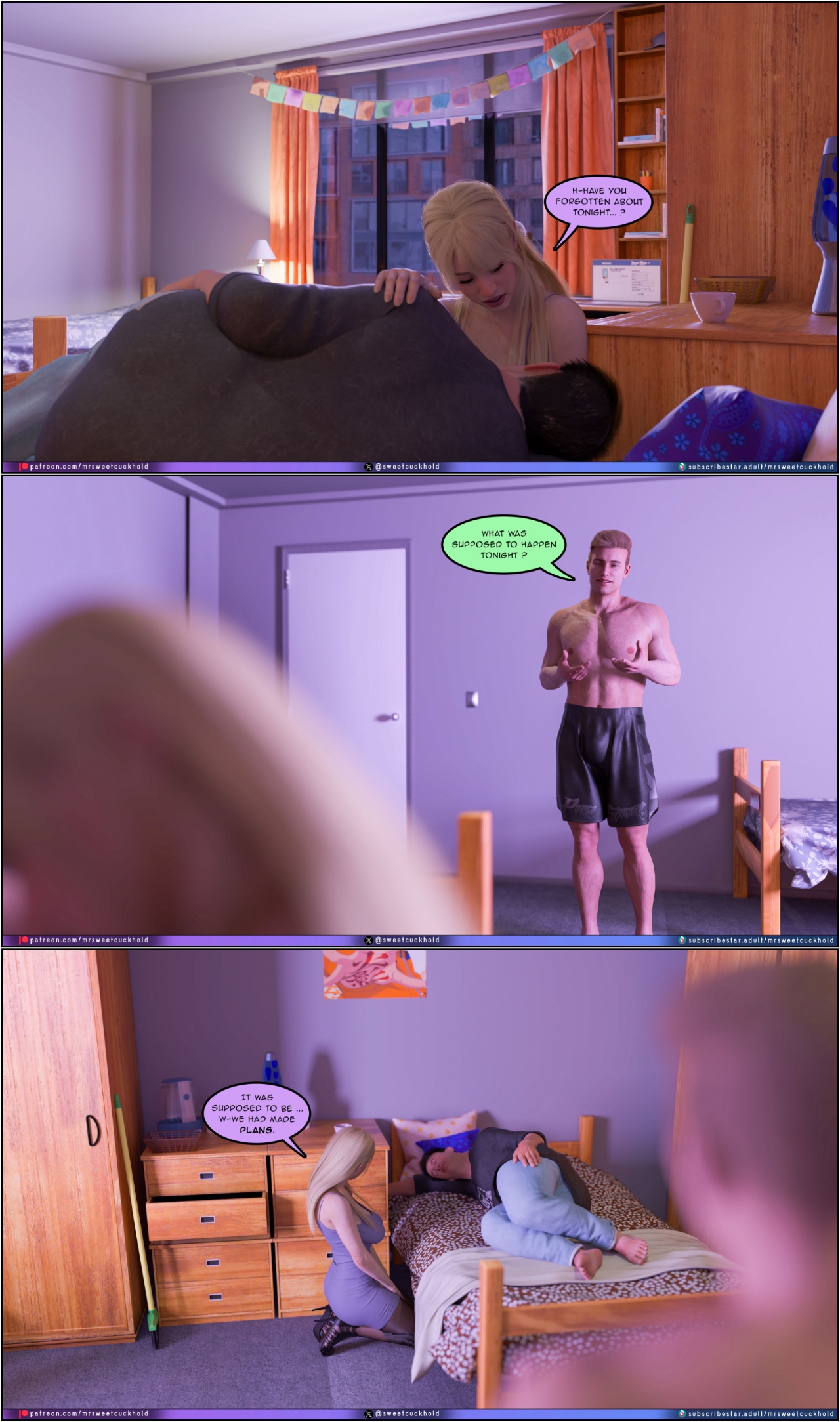 Much Bigger Than My Boyfriend Part 9: College Days Porn Comics english 17