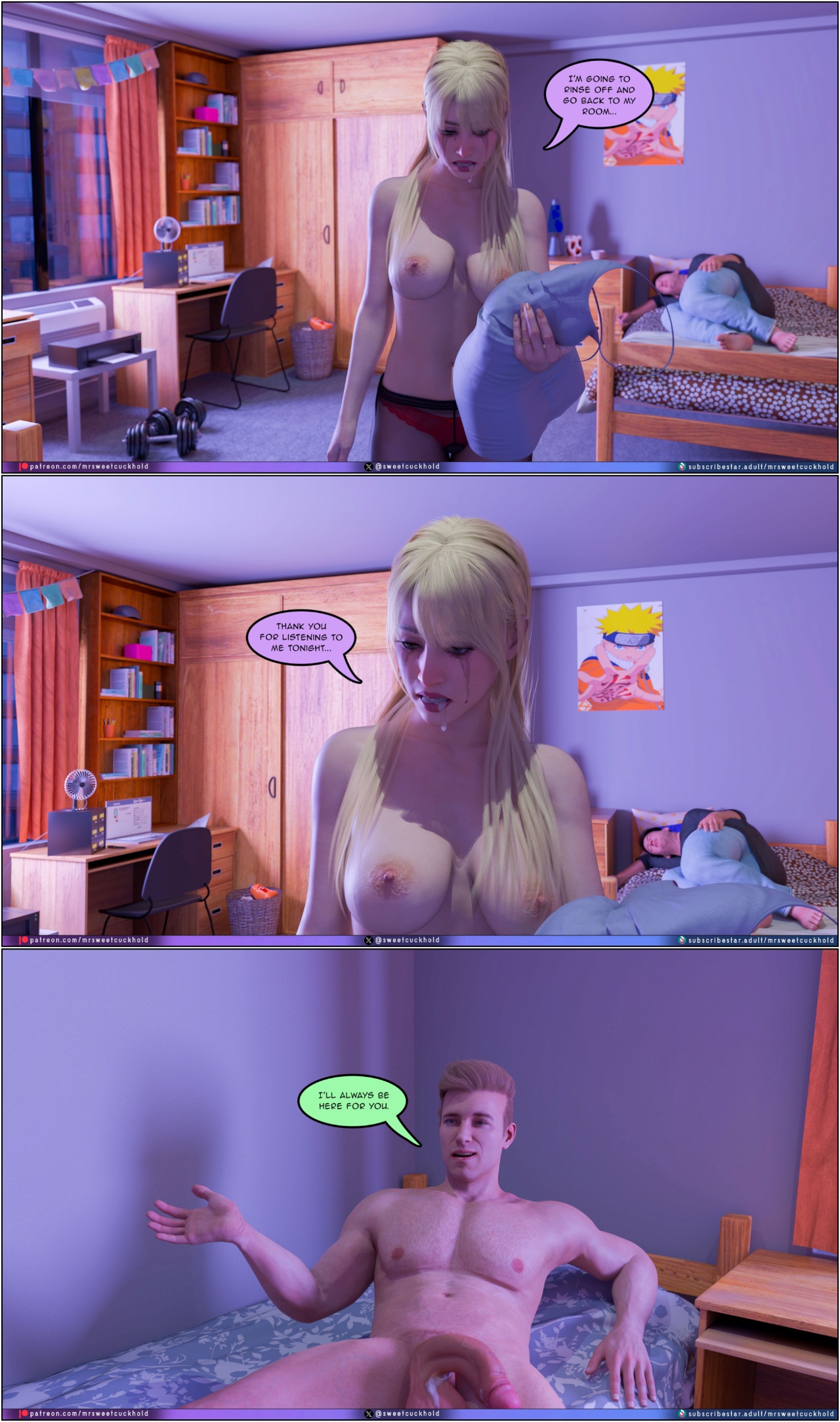 Much Bigger Than My Boyfriend Part 9: College Days Porn Comics english 44