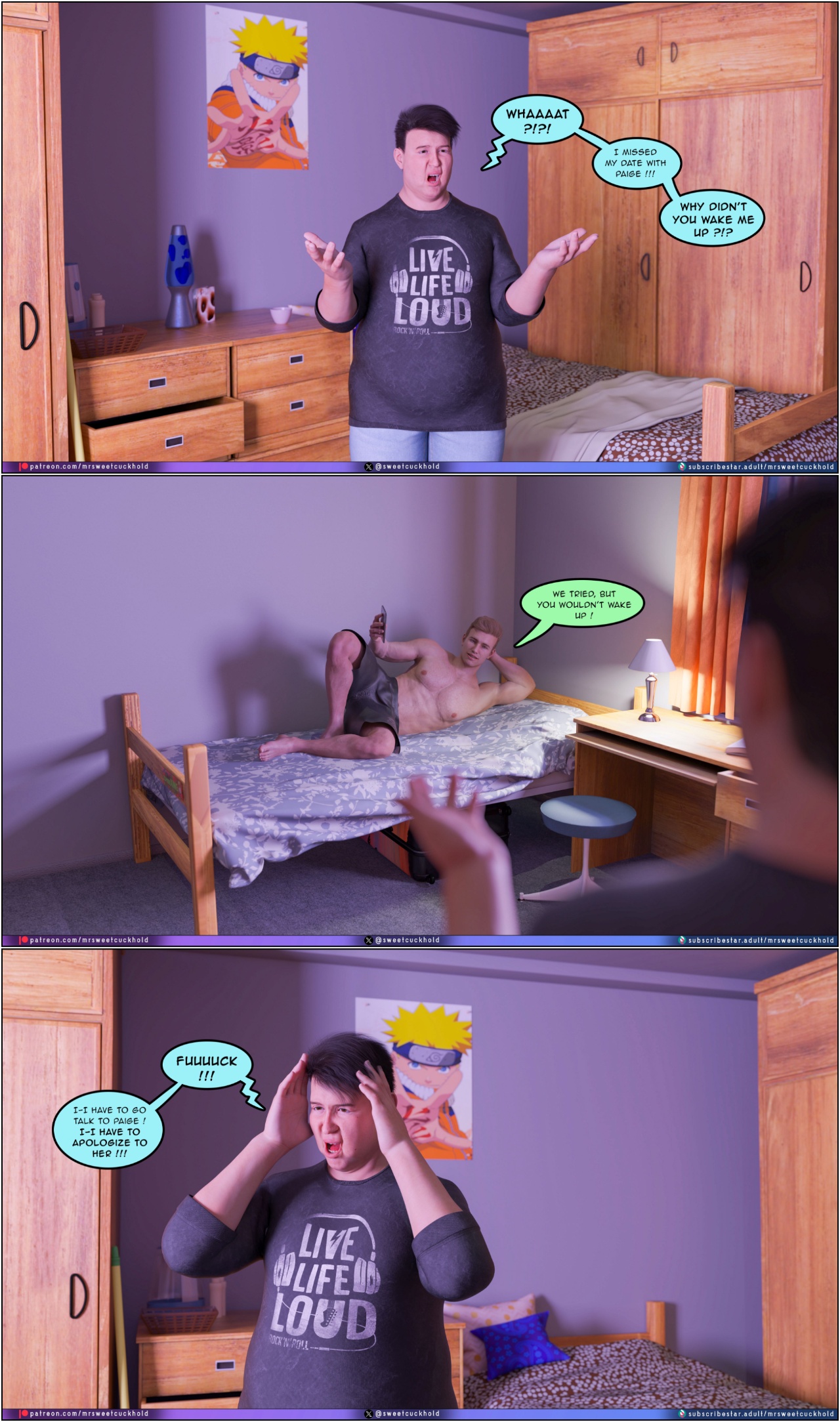 Much Bigger Than My Boyfriend Part 9: College Days Porn Comics english 49
