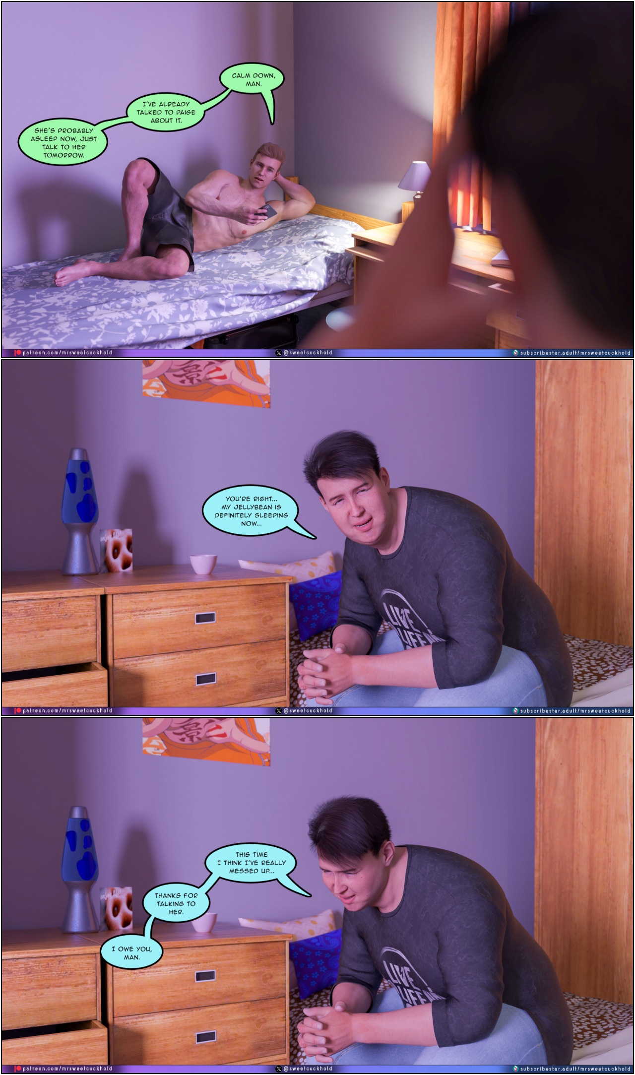 Much Bigger Than My Boyfriend Part 9: College Days Porn Comics english 50