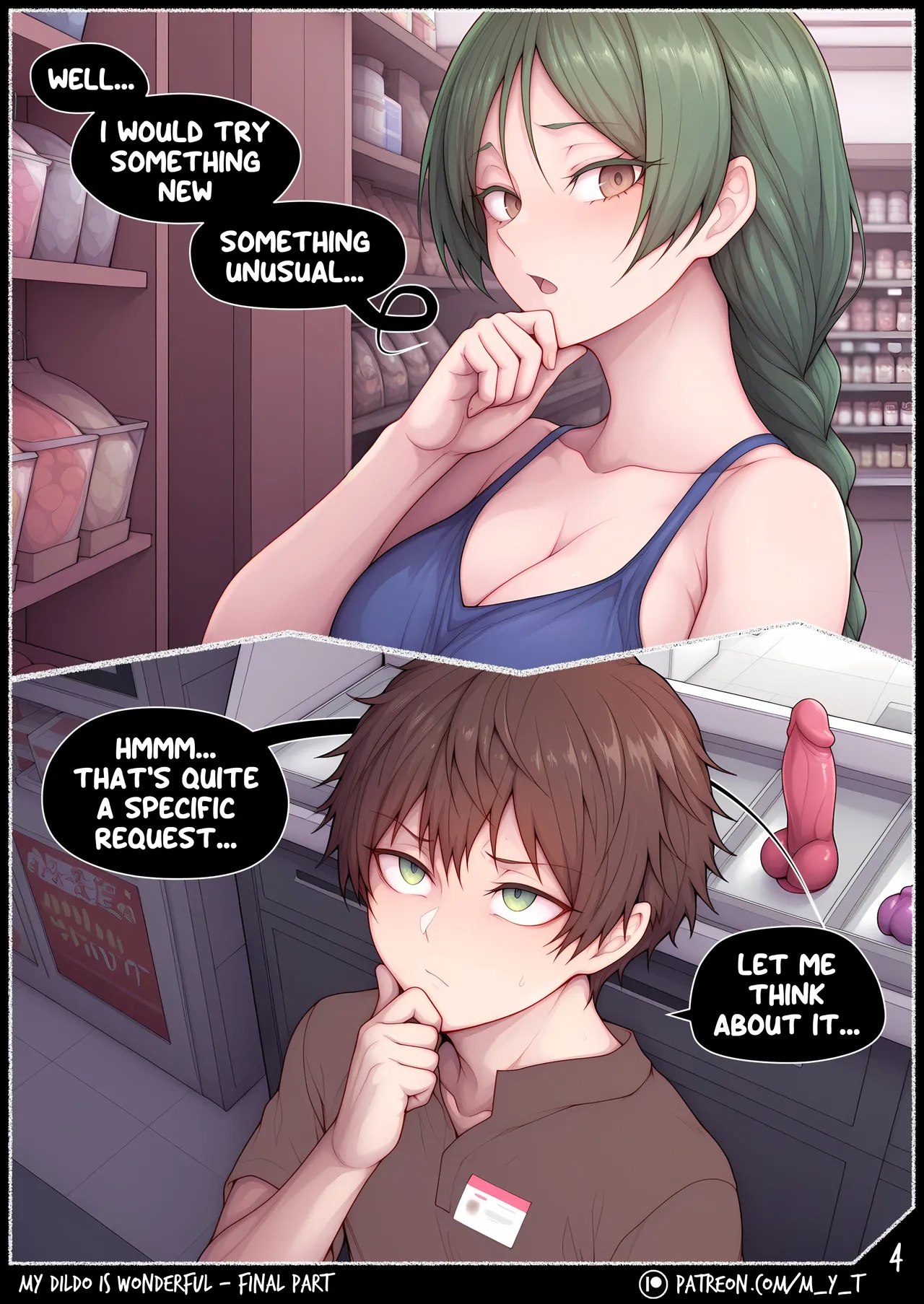 My Dildo Is Wonderful: Final Part Porn Comics english 04