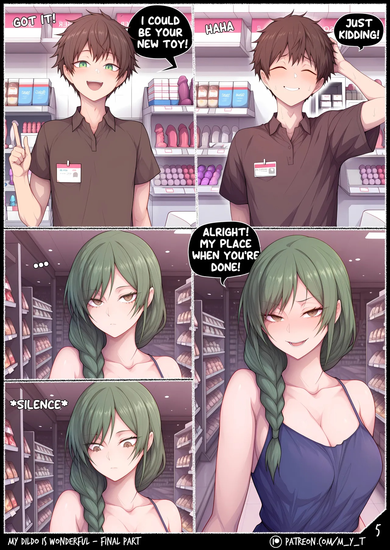 My Dildo Is Wonderful: Final Part Porn Comics english 05