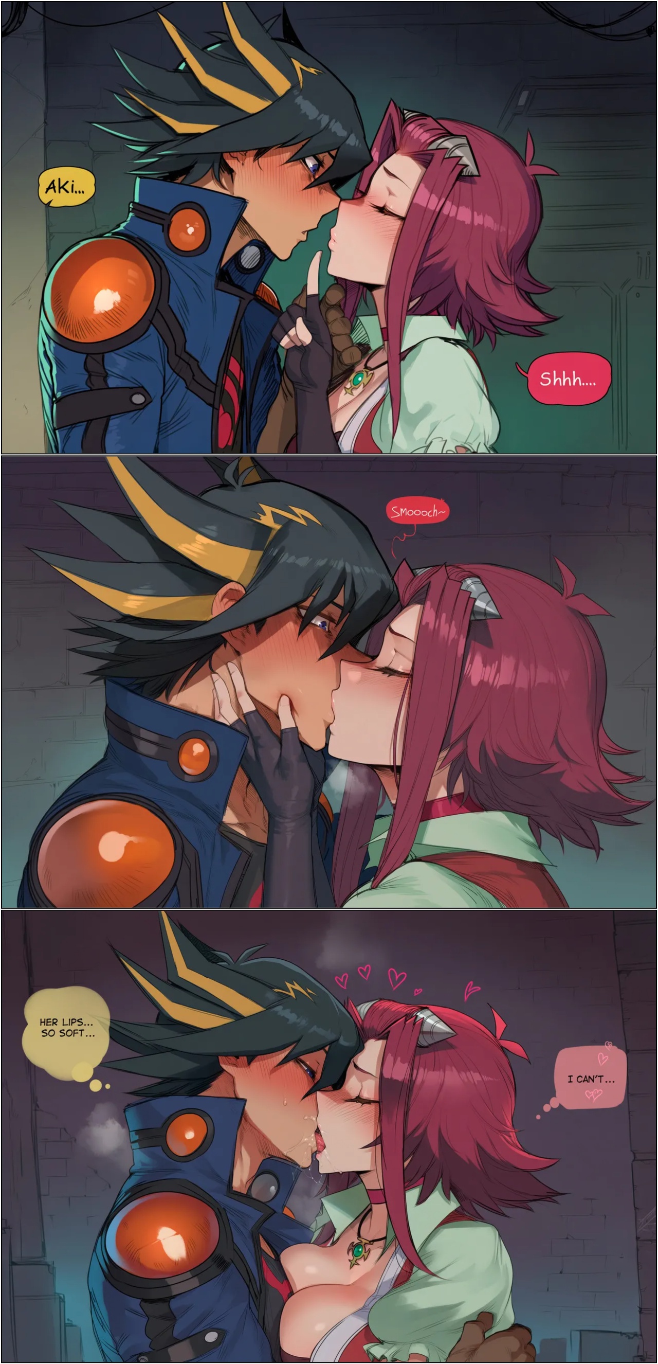 My Dream Rose Aki And Yuse Porn Comics english 02